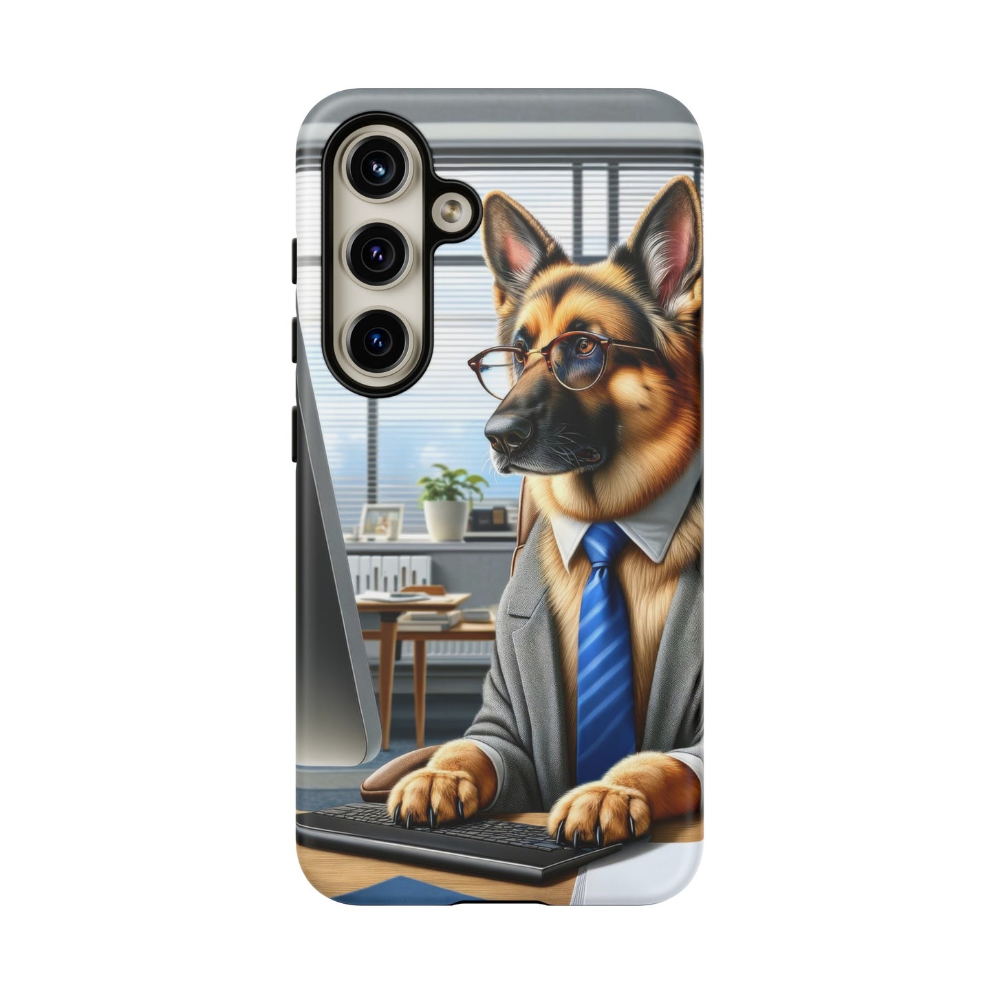 German Shepherd Working Tough Phone Case