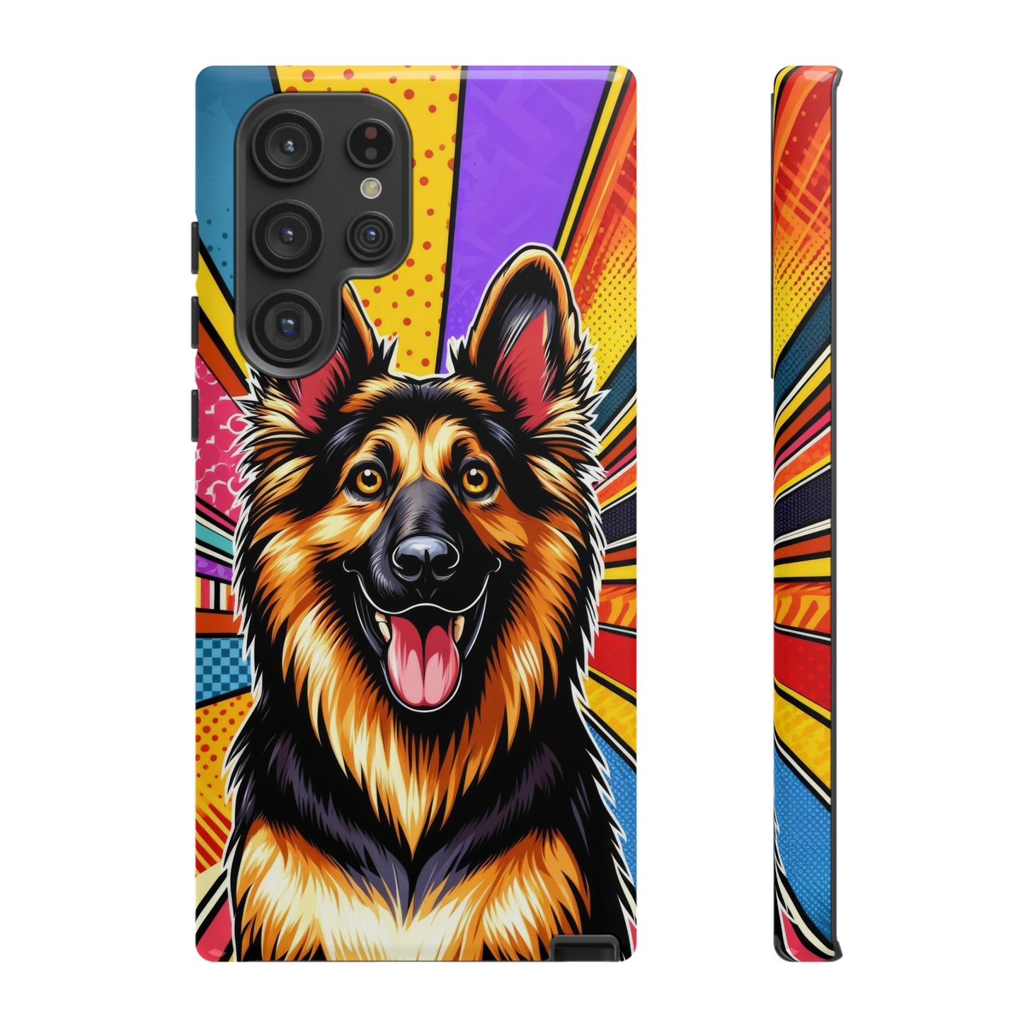 Anime style German Shepherd Phone Case