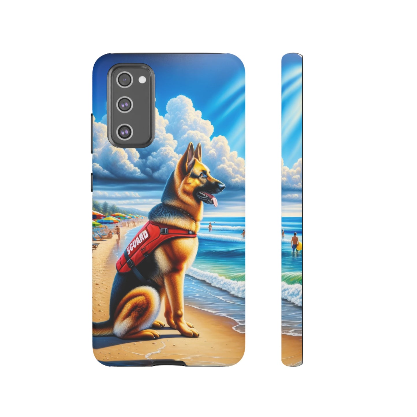 German Shepherd Lifeguard Phone Case