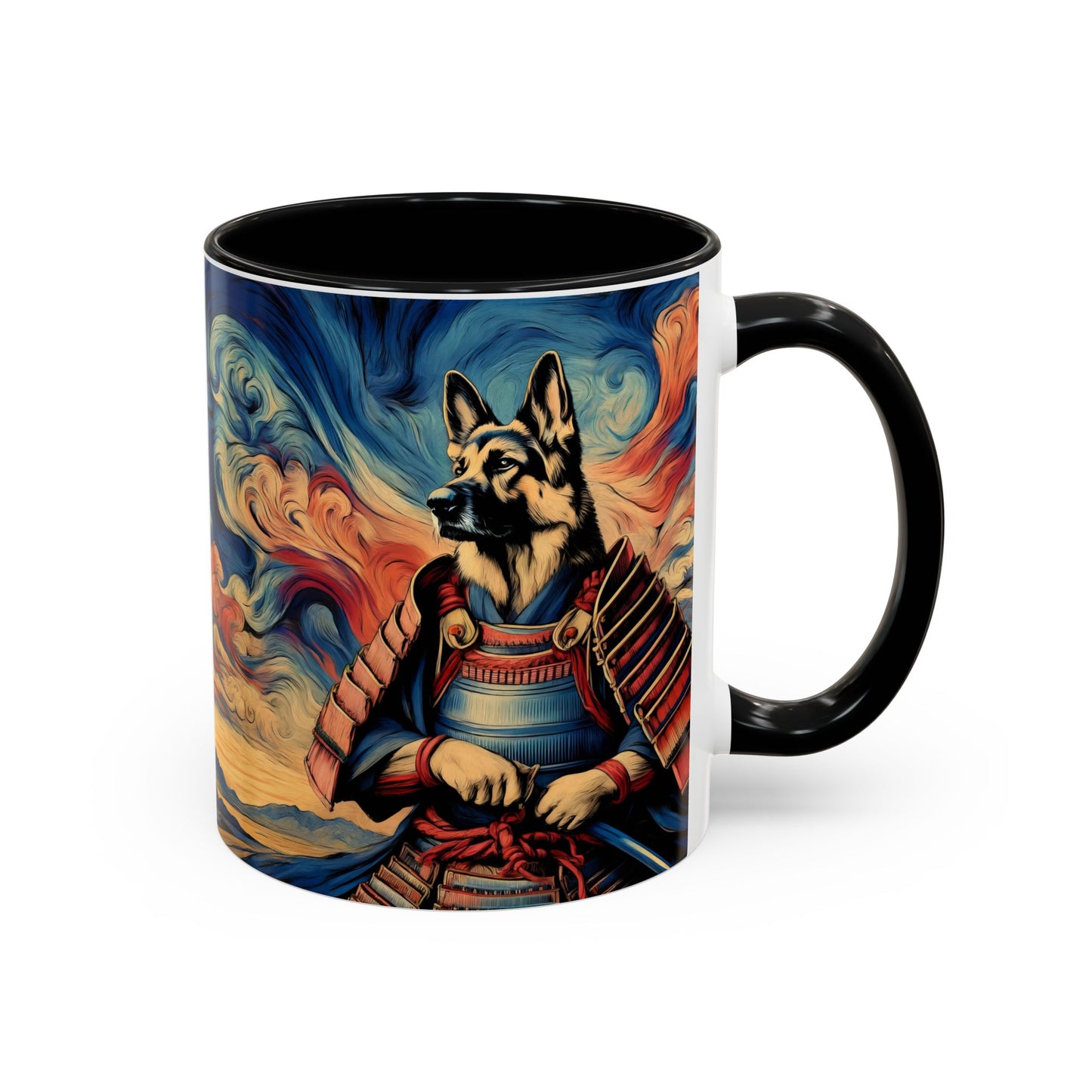 Samurai German Shepherd Coffee Mug