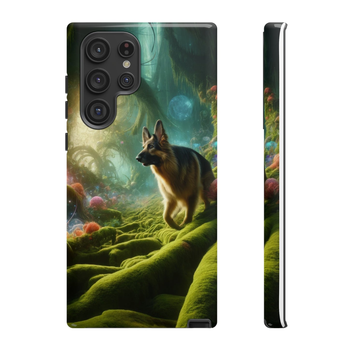 Sci-fi fantasy German Shepherd Phone Case