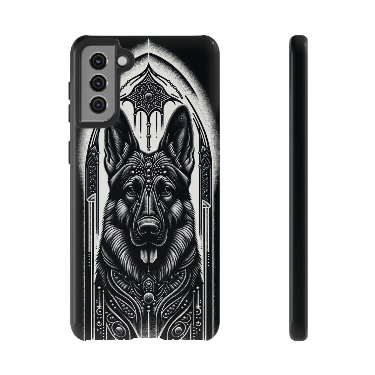 Futuristic German Shepherd Phone Case