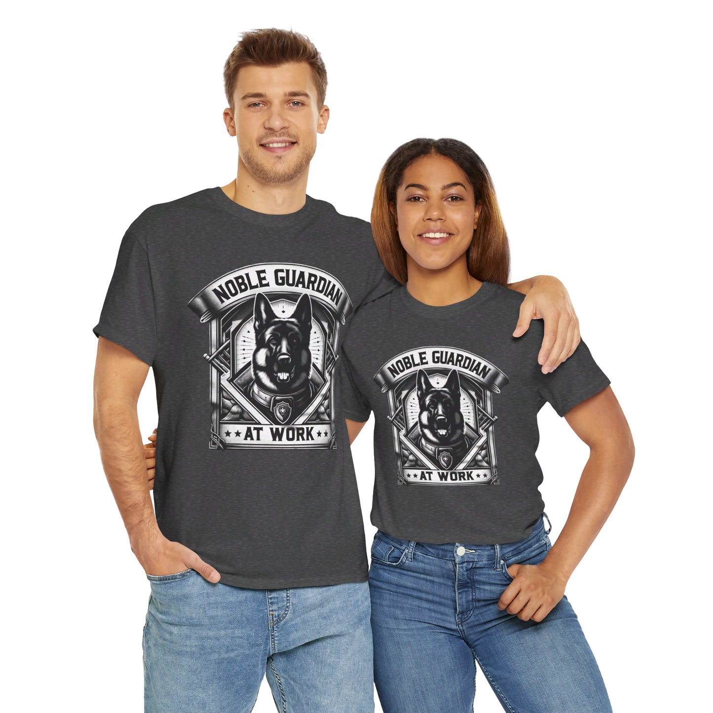 Noble Guardian At Work T-Shirt (13 colors) (German Shepherd)