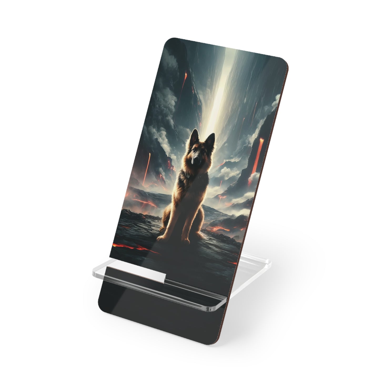 Concept art German Shepherd Smartphone Stand