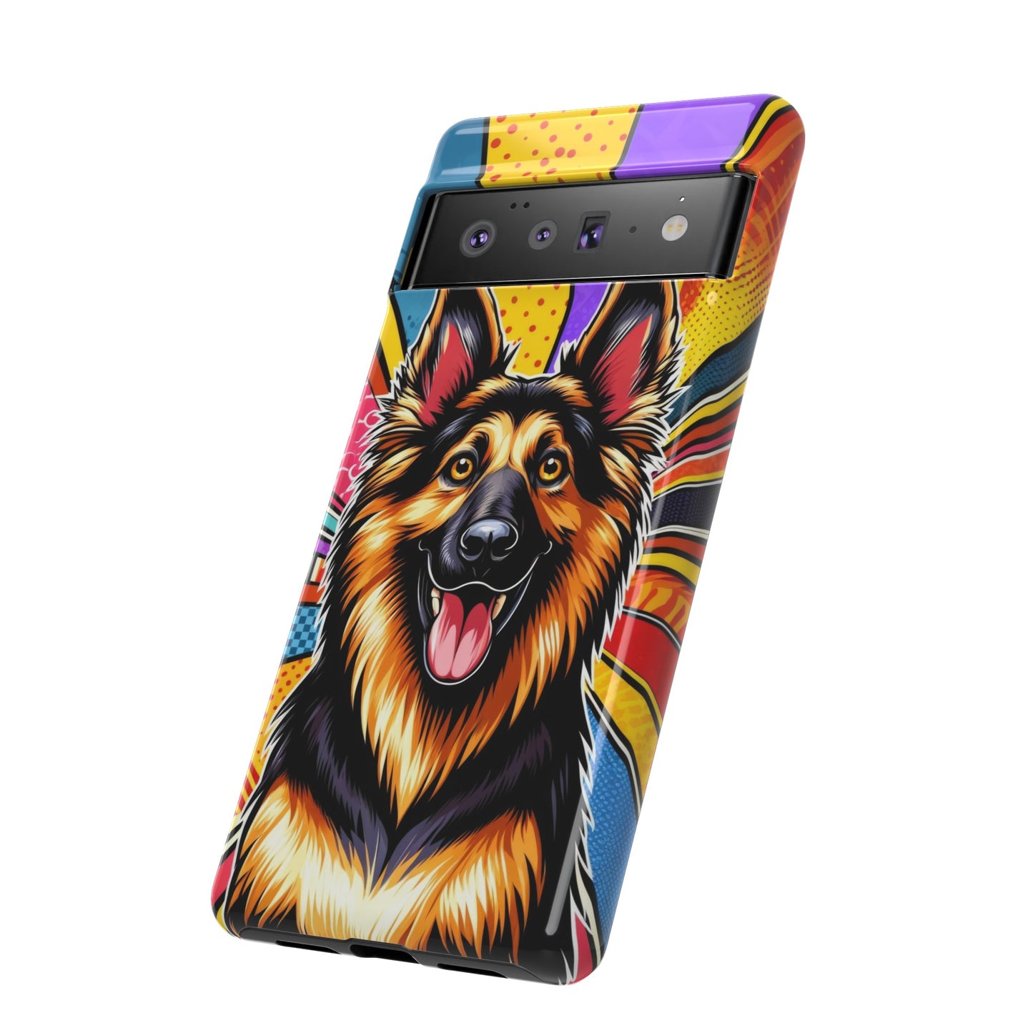 Anime style German Shepherd Phone Case