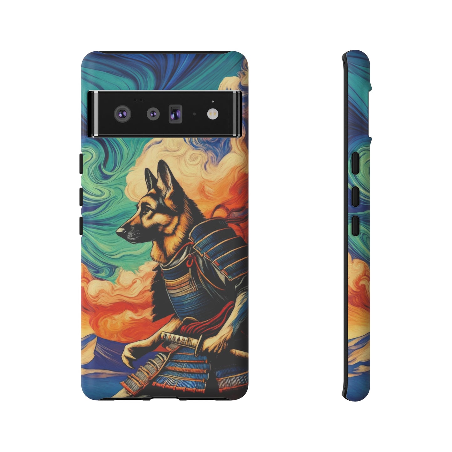 Samurai German Shepherd Phone Case