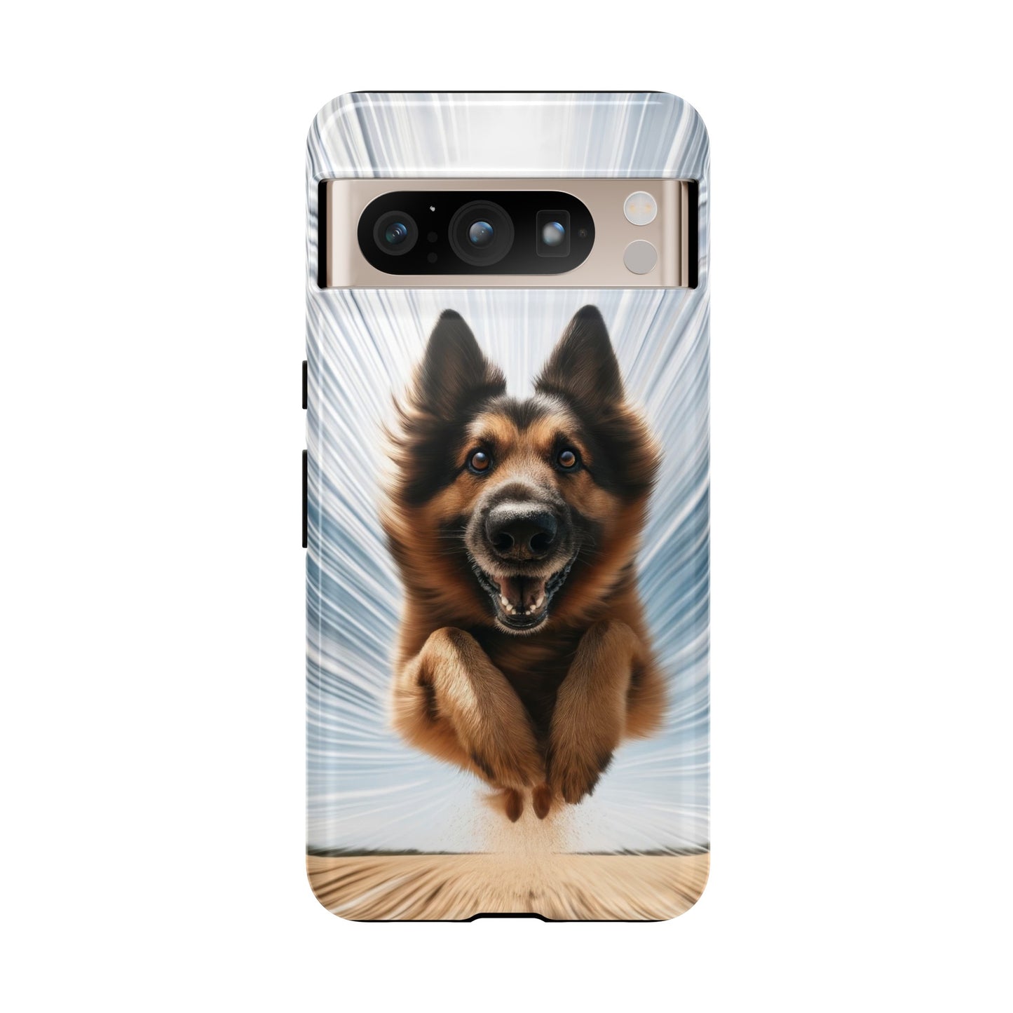 Motion blur German Shepherd Phone Case