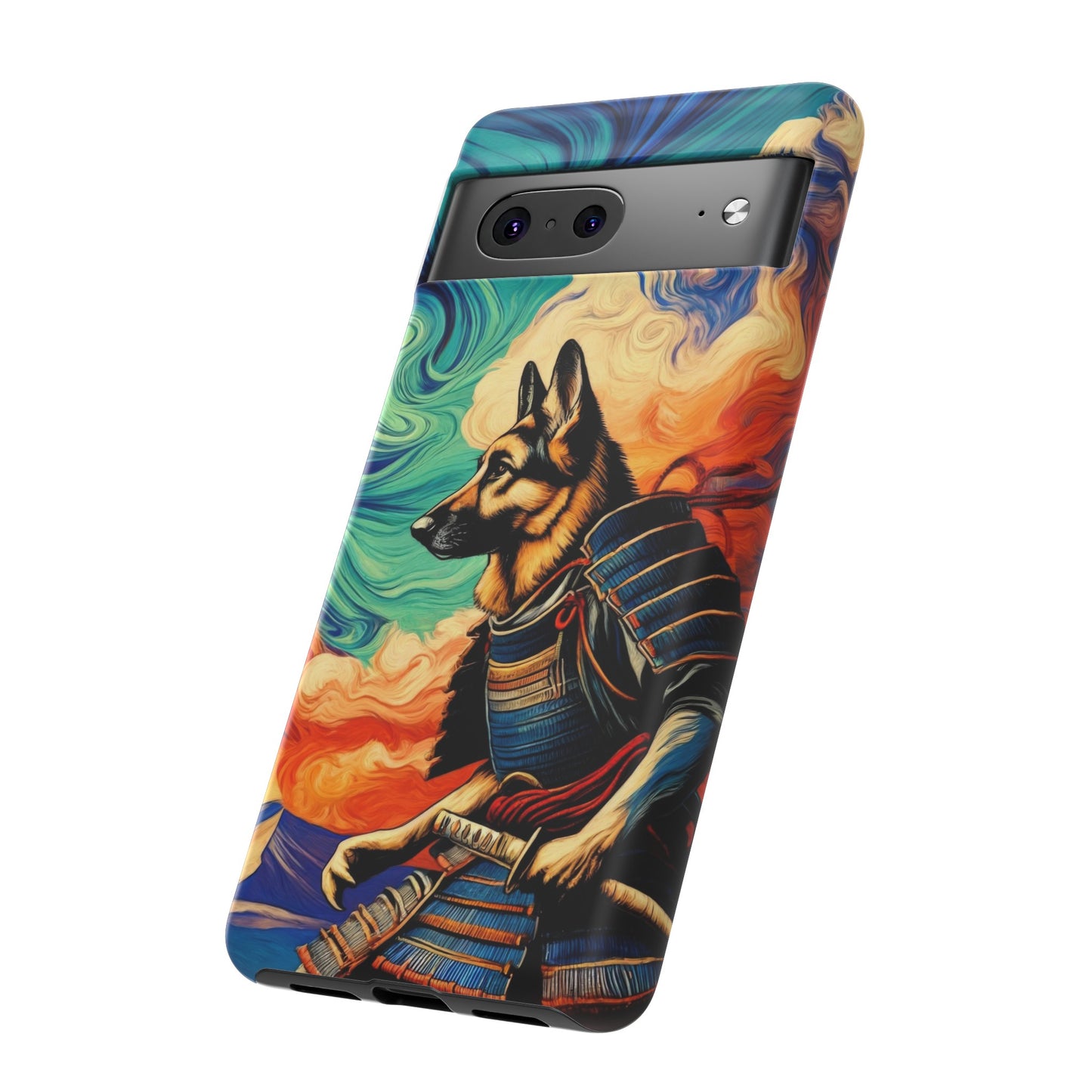 Samurai German Shepherd Phone Case