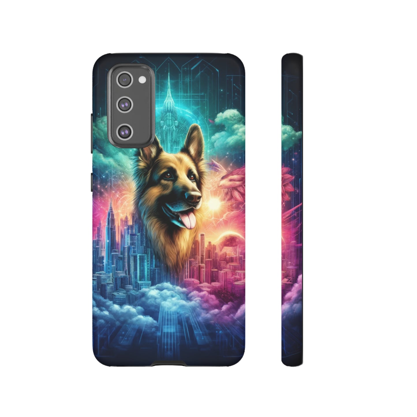 Dreamy fantasy German Shepherd Phone Case