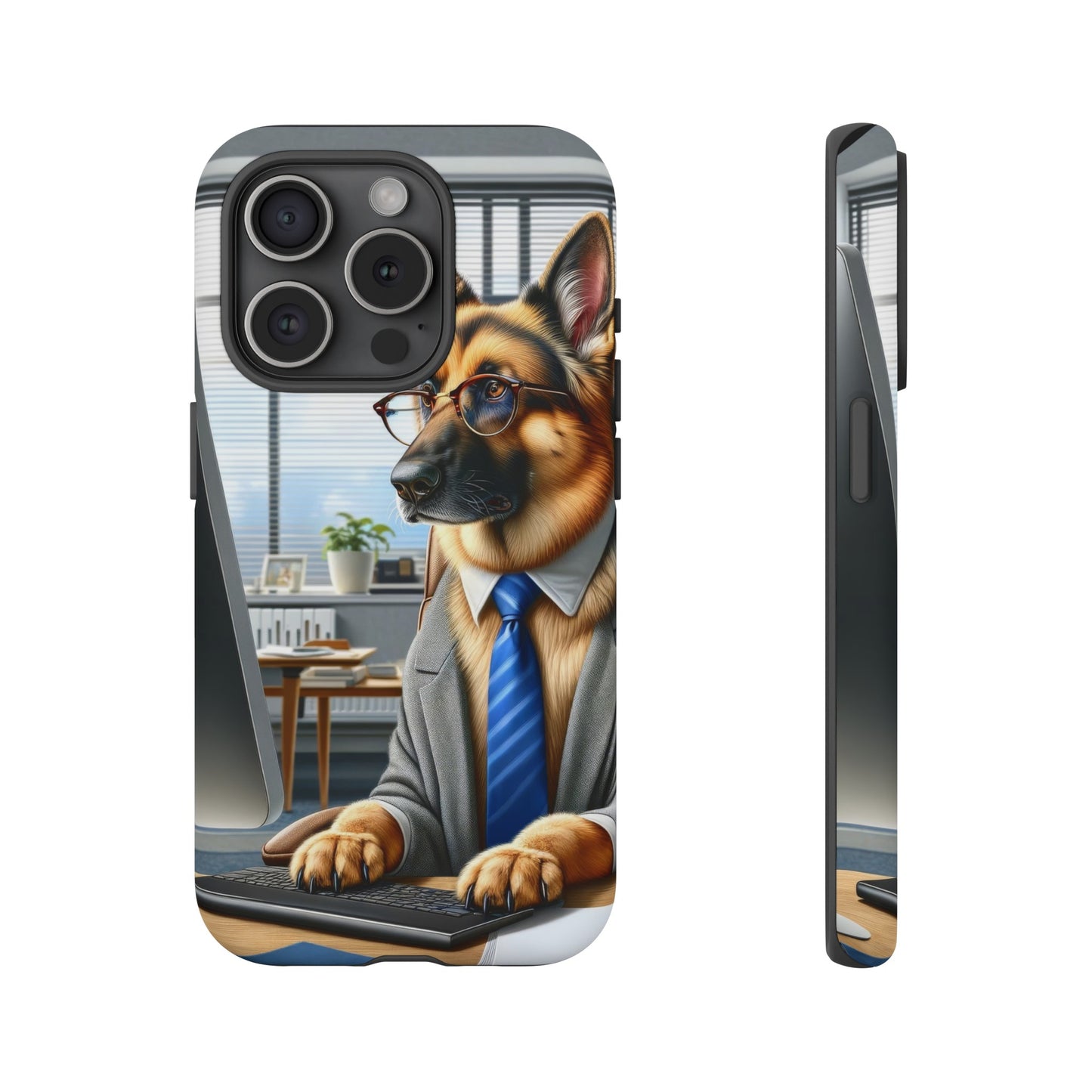 German Shepherd Working Tough Phone Case