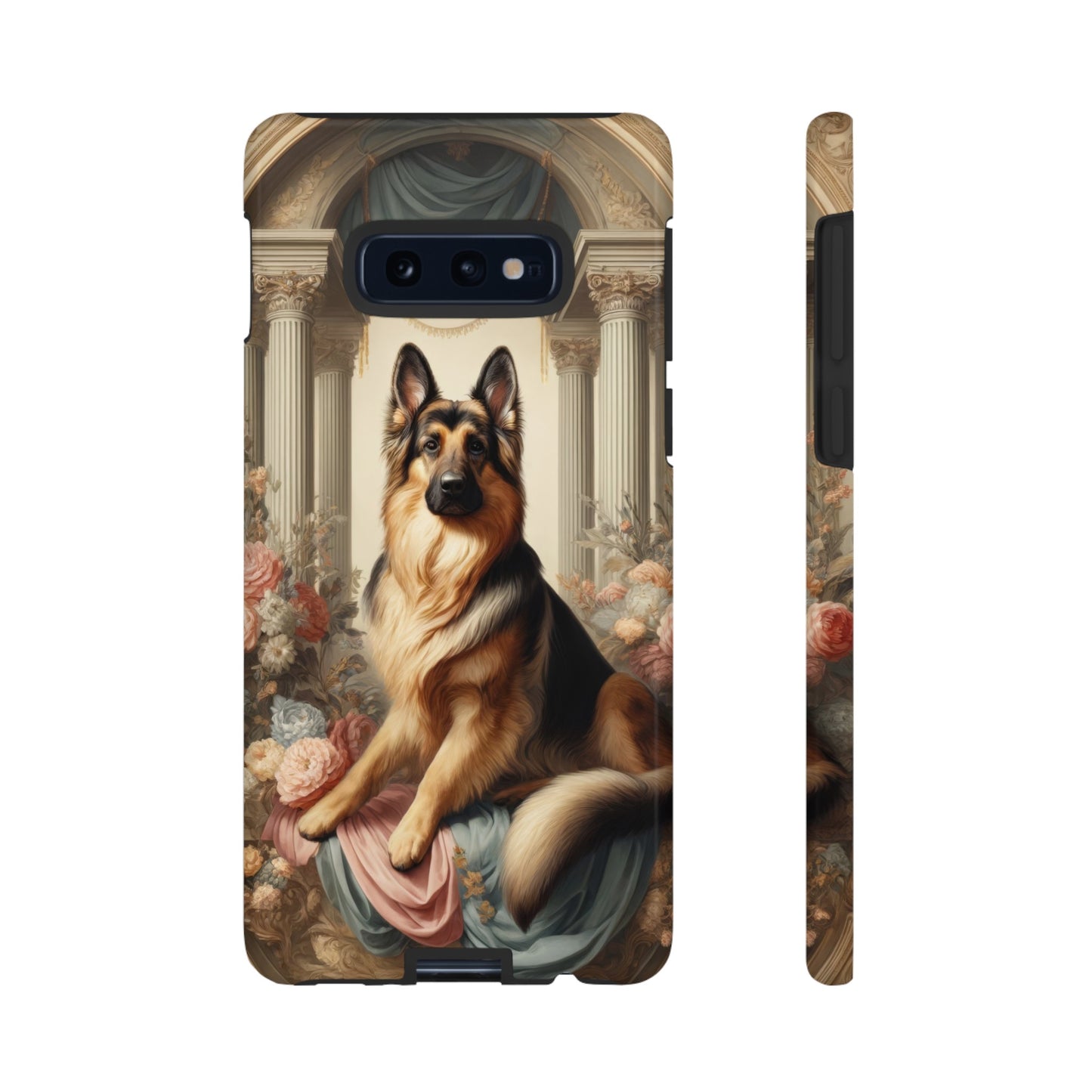 Neo-classical German Shepherd Phone Case