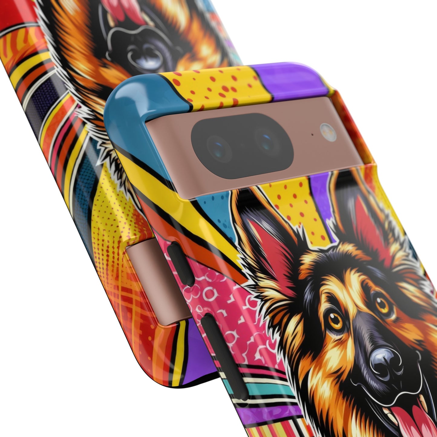 Anime style German Shepherd Phone Case