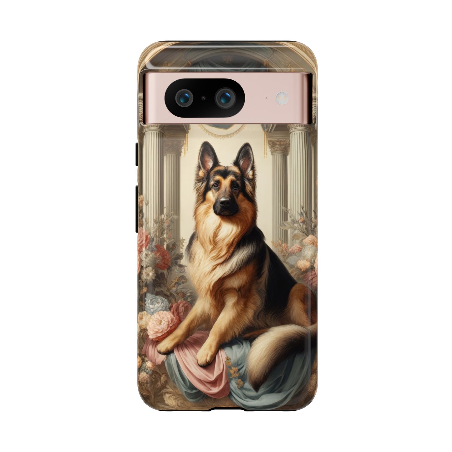 Neo-classical German Shepherd Phone Case