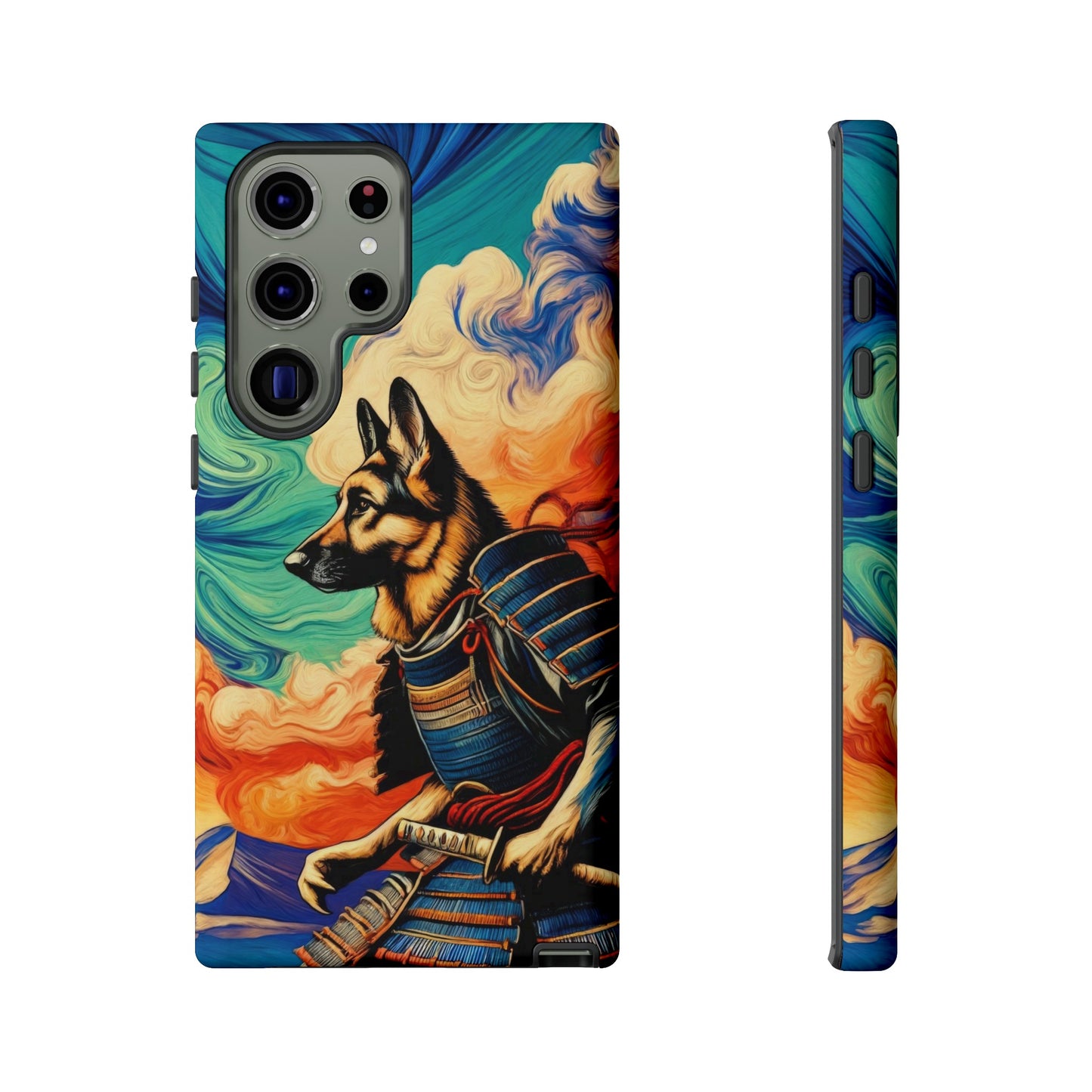 Samurai German Shepherd Phone Case