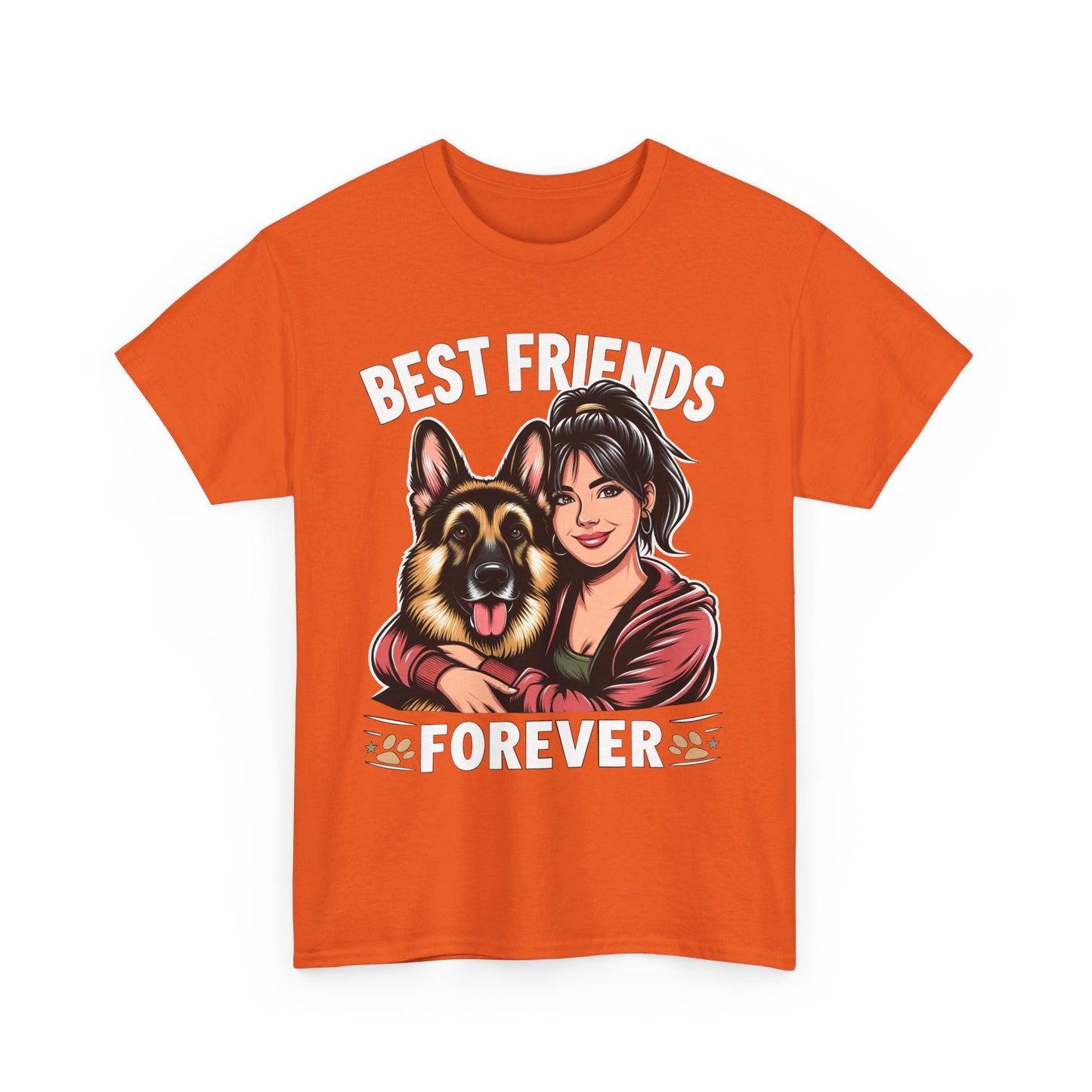 Best Friends Forever T-Shirt (13 colors) (German Shepherd)