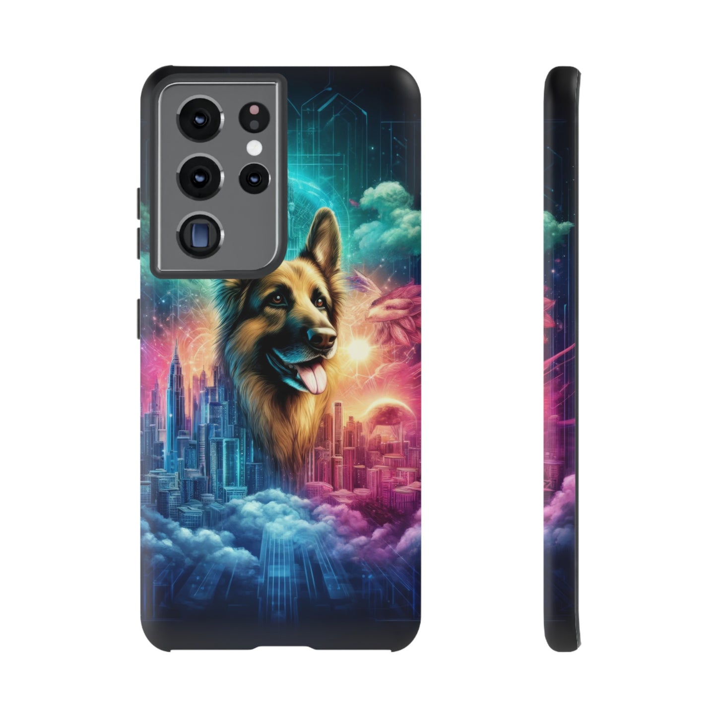 Dreamy fantasy German Shepherd Phone Case