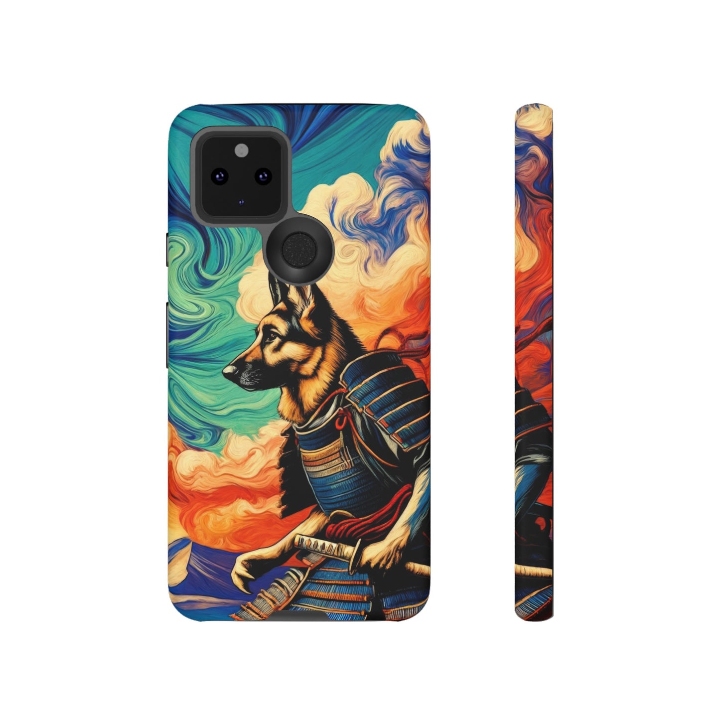 Samurai German Shepherd Phone Case