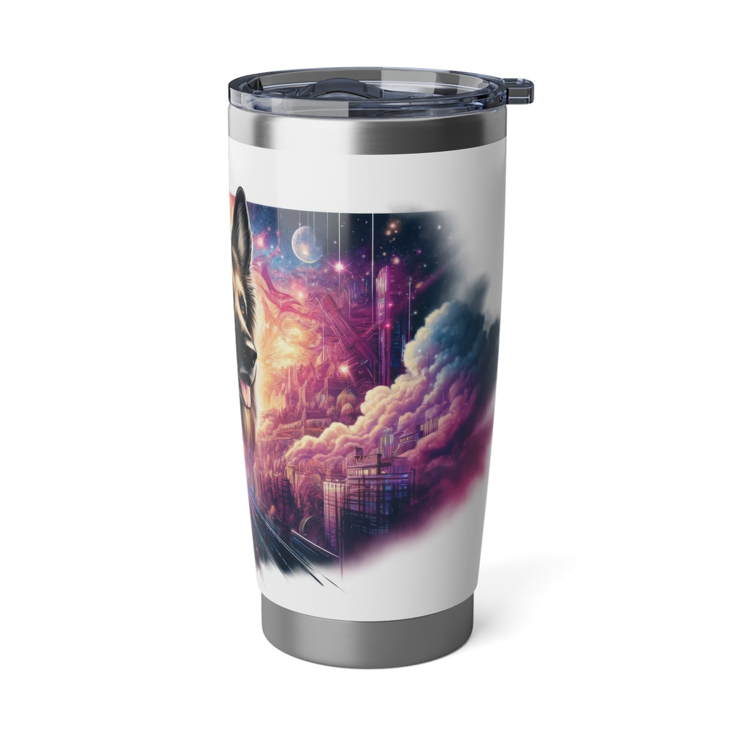 Dreamy fantasy German Shepherd 20oz Tumbler