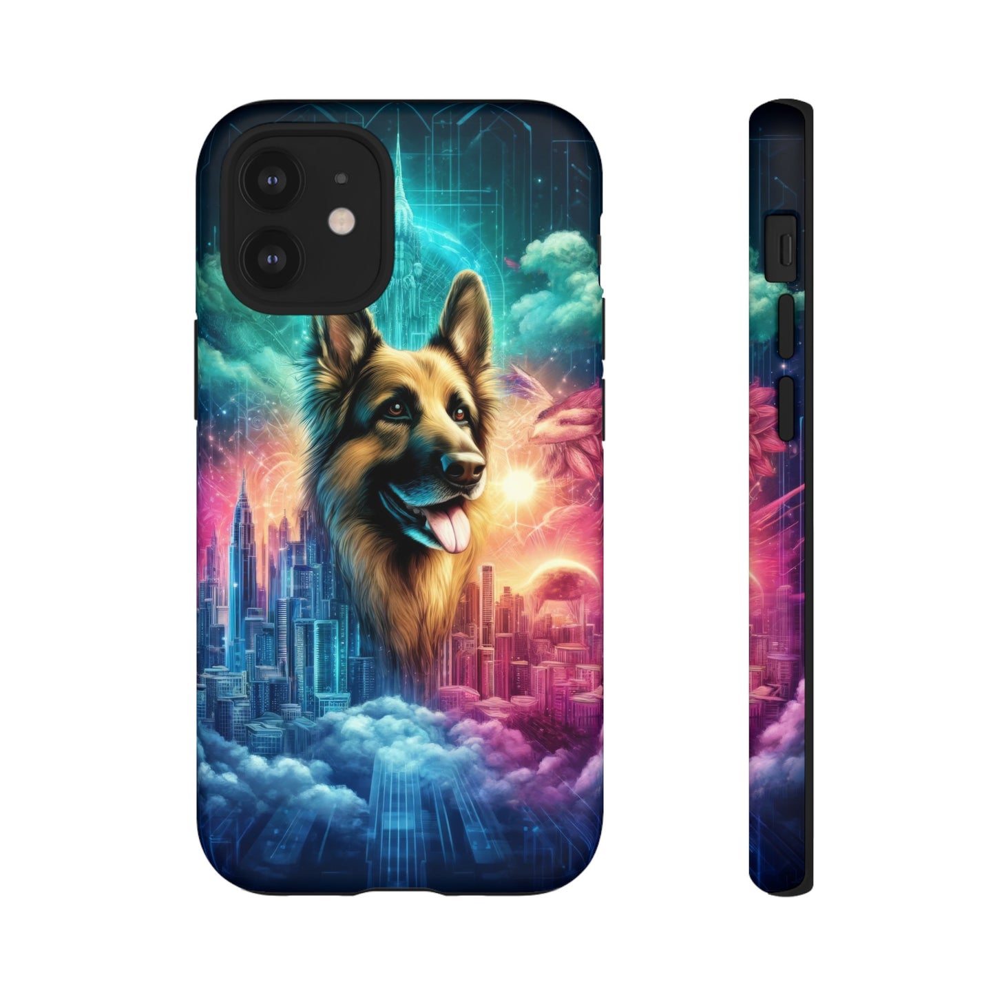 Dreamy fantasy German Shepherd Phone Case