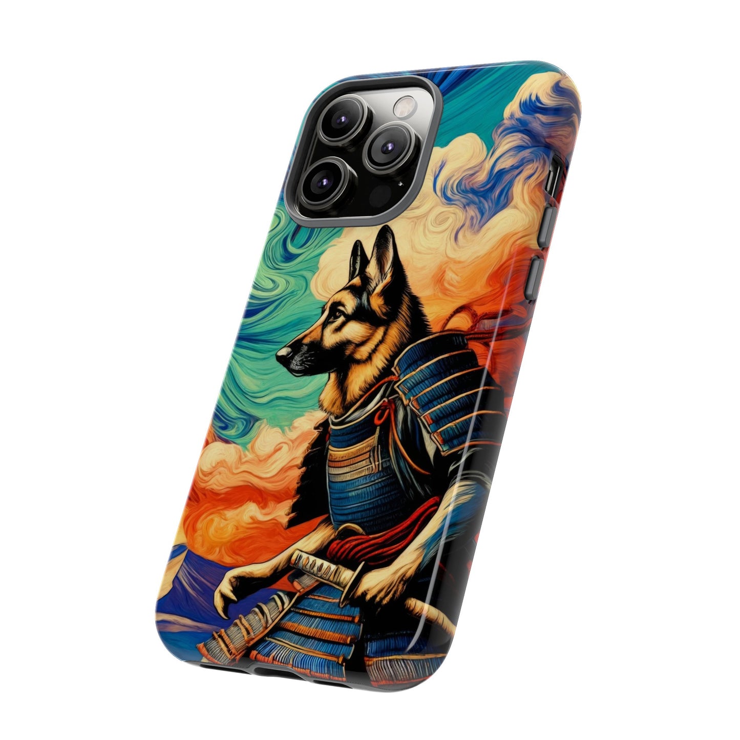 Samurai German Shepherd Phone Case