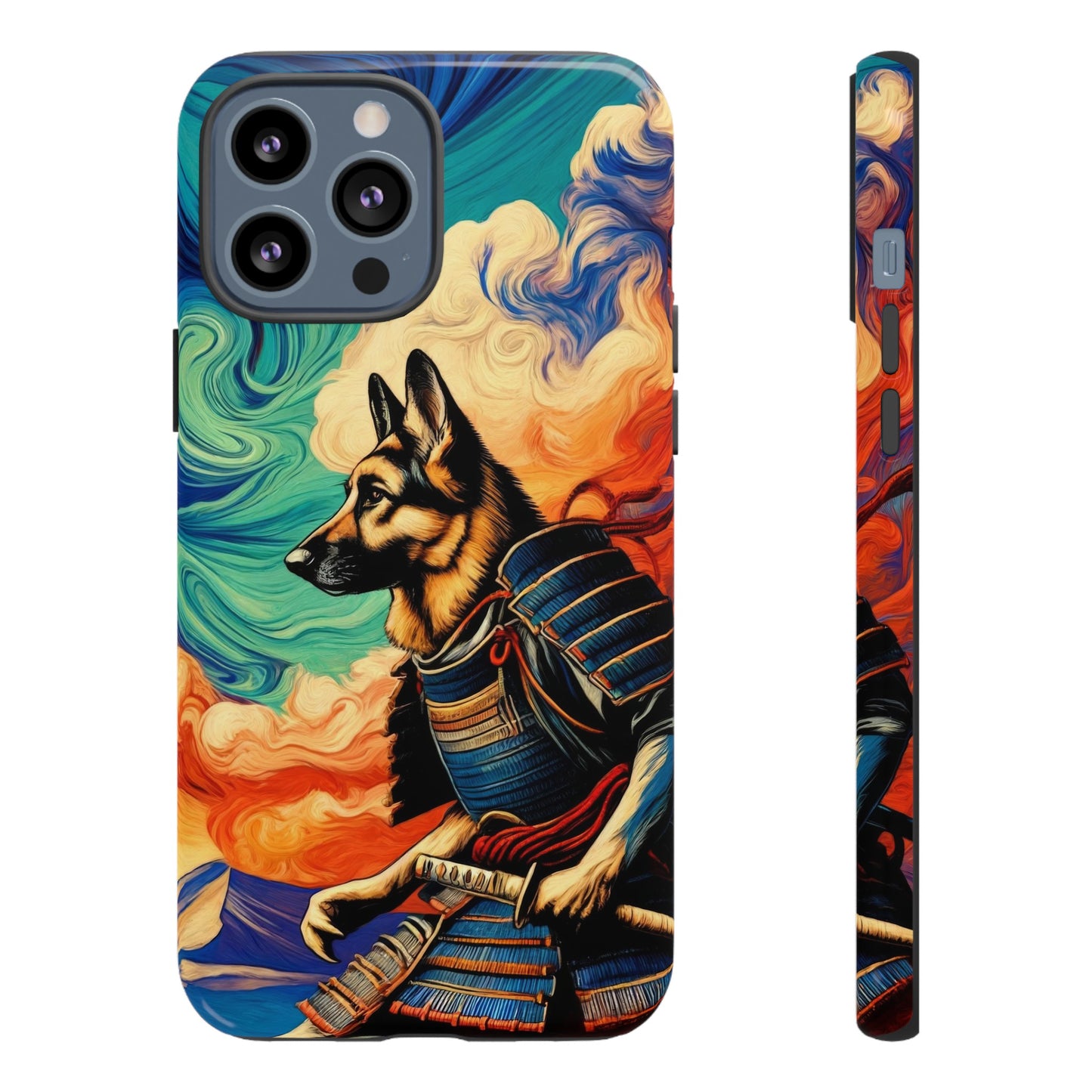 Samurai German Shepherd Phone Case