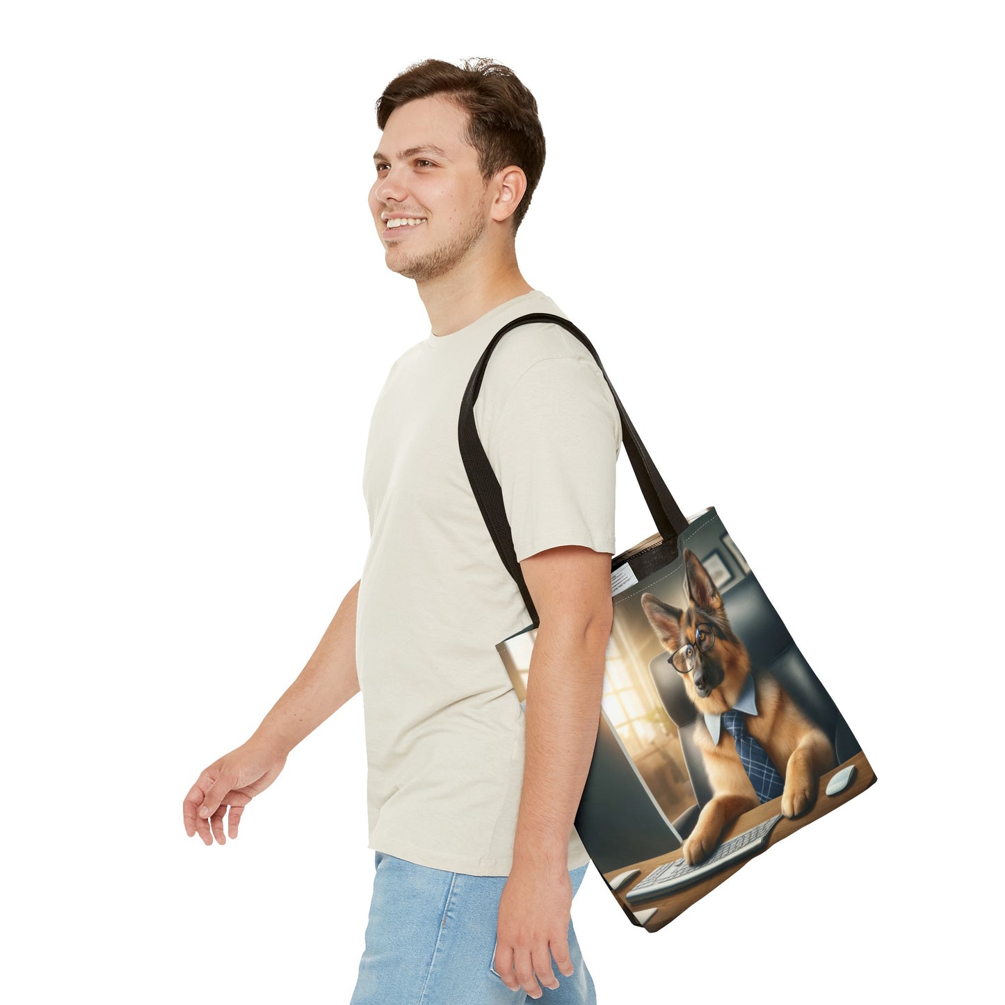 German Shepherd Working Tote Bag