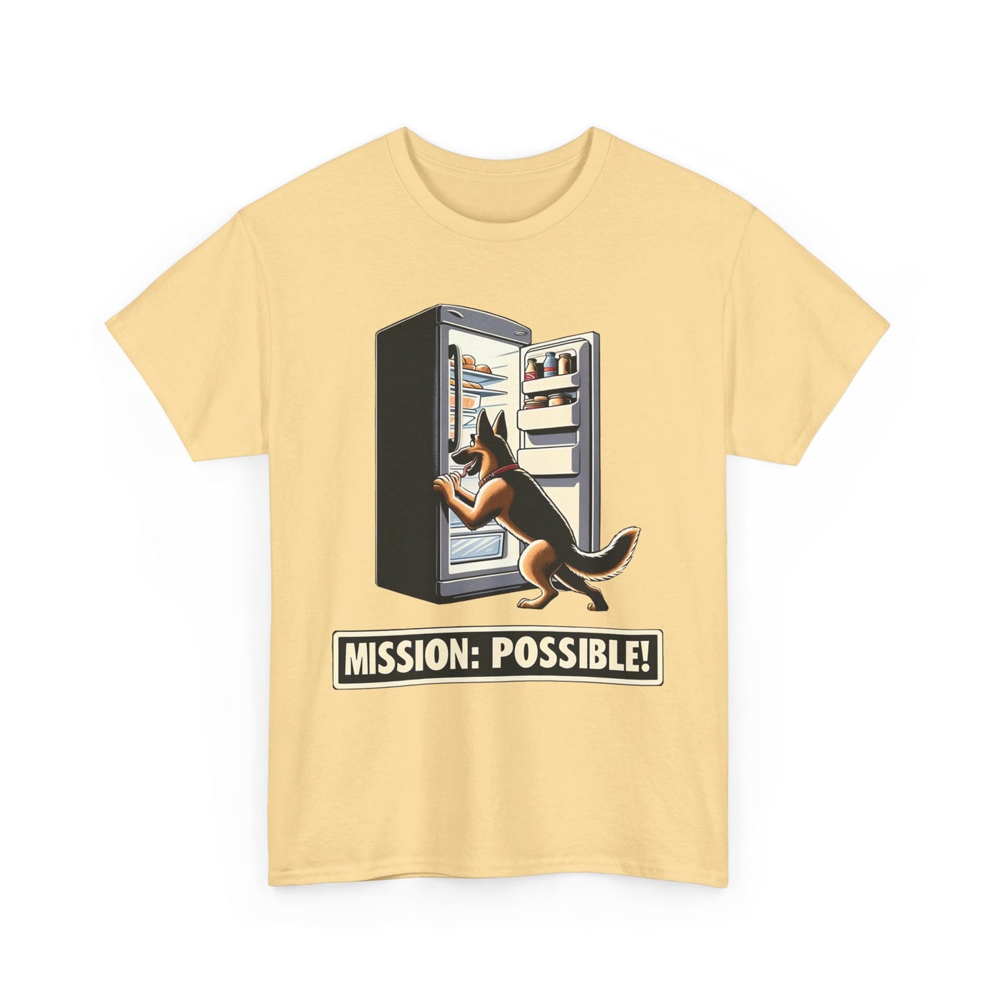 Mission Possible T-Shirt (13 colors) (German Shepherd)