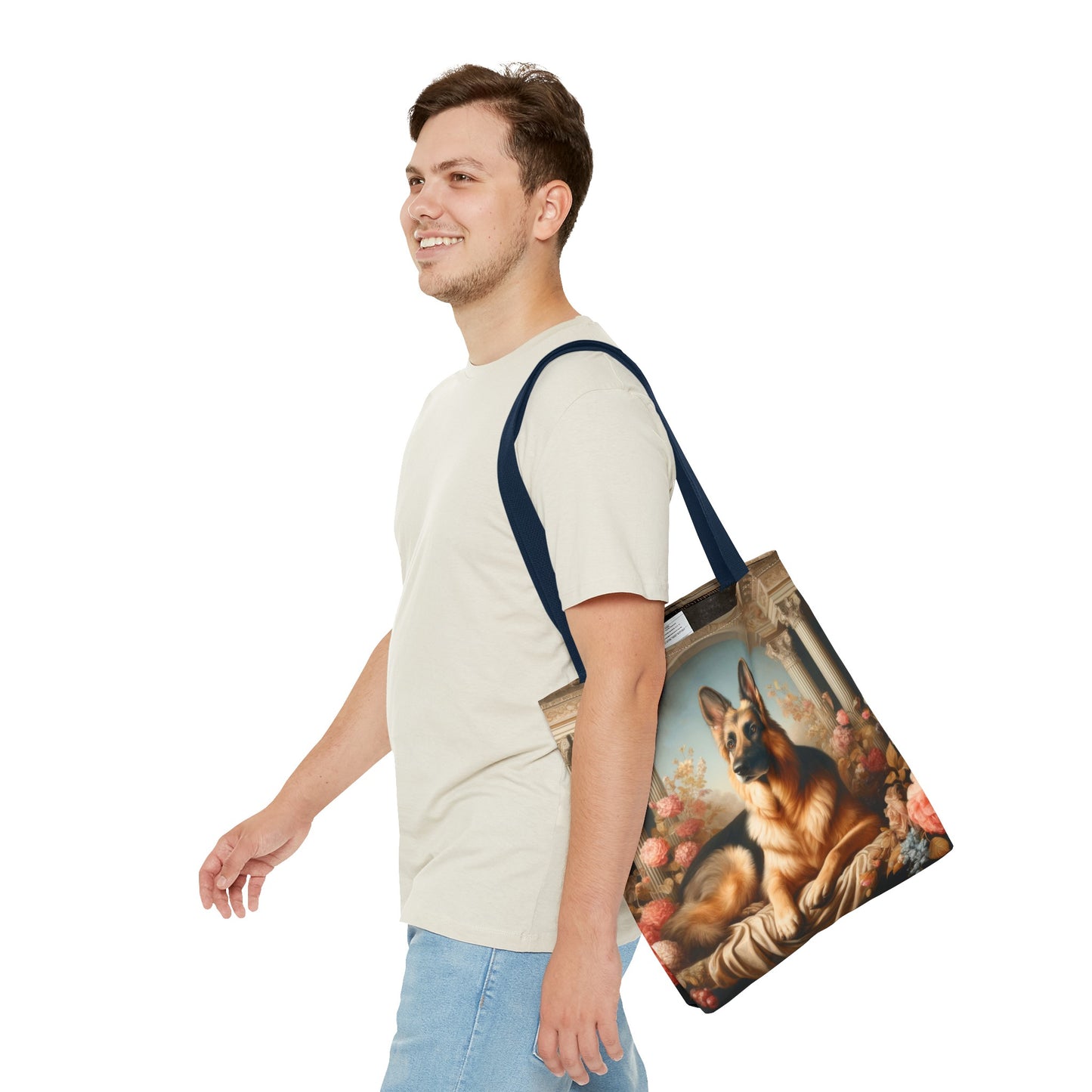 Neo-classical German Shepherd Tote Bag