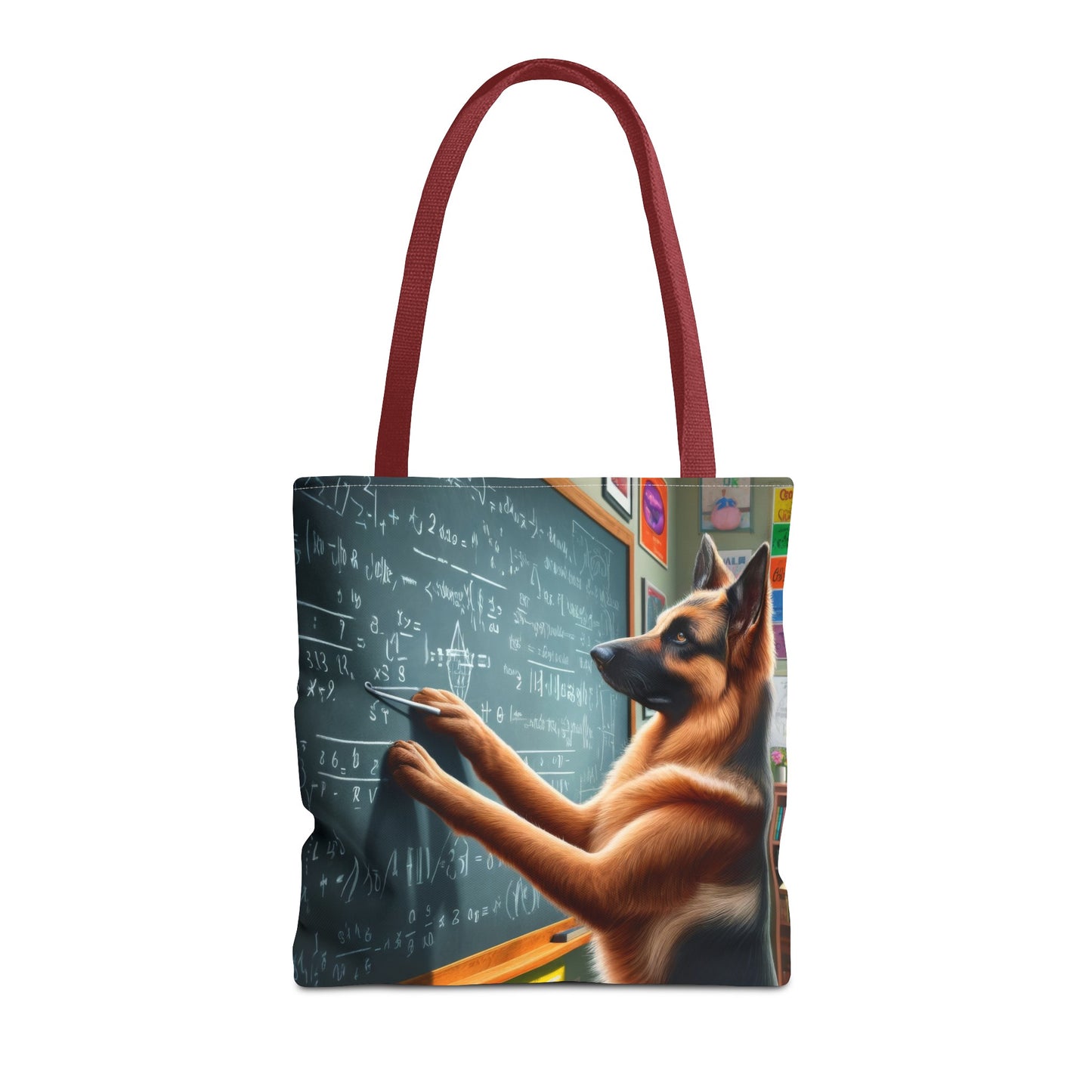 German Shepherd Professor Tote Bag