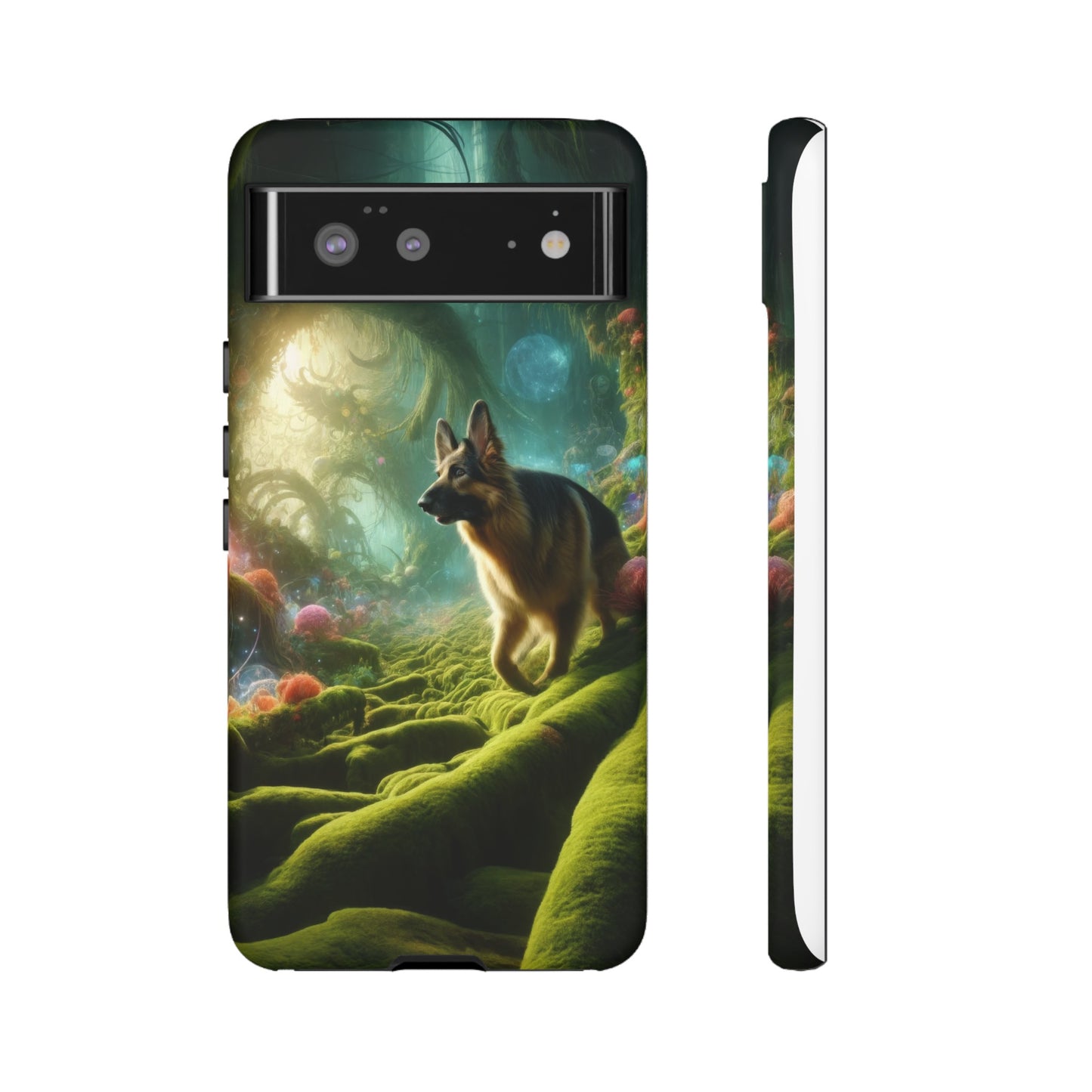 Sci-fi fantasy German Shepherd Phone Case