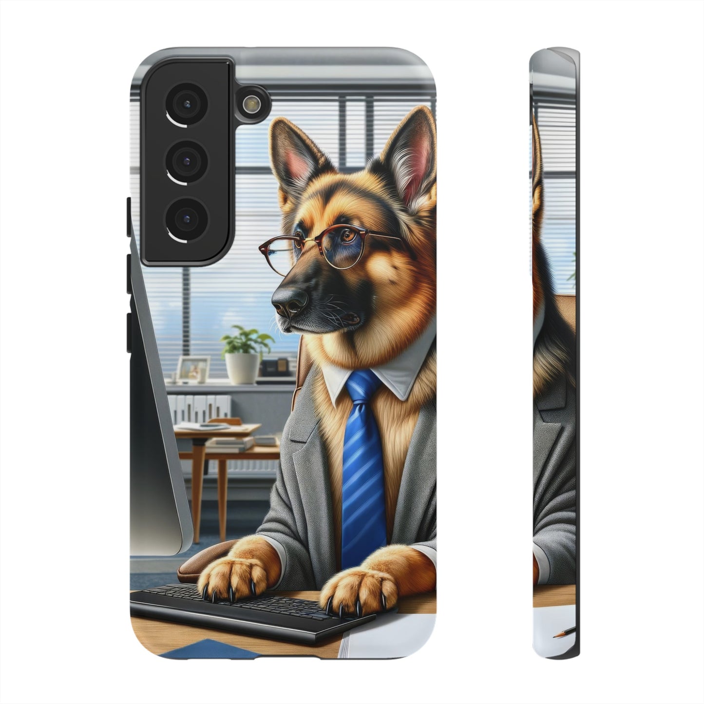 German Shepherd Working Tough Phone Case