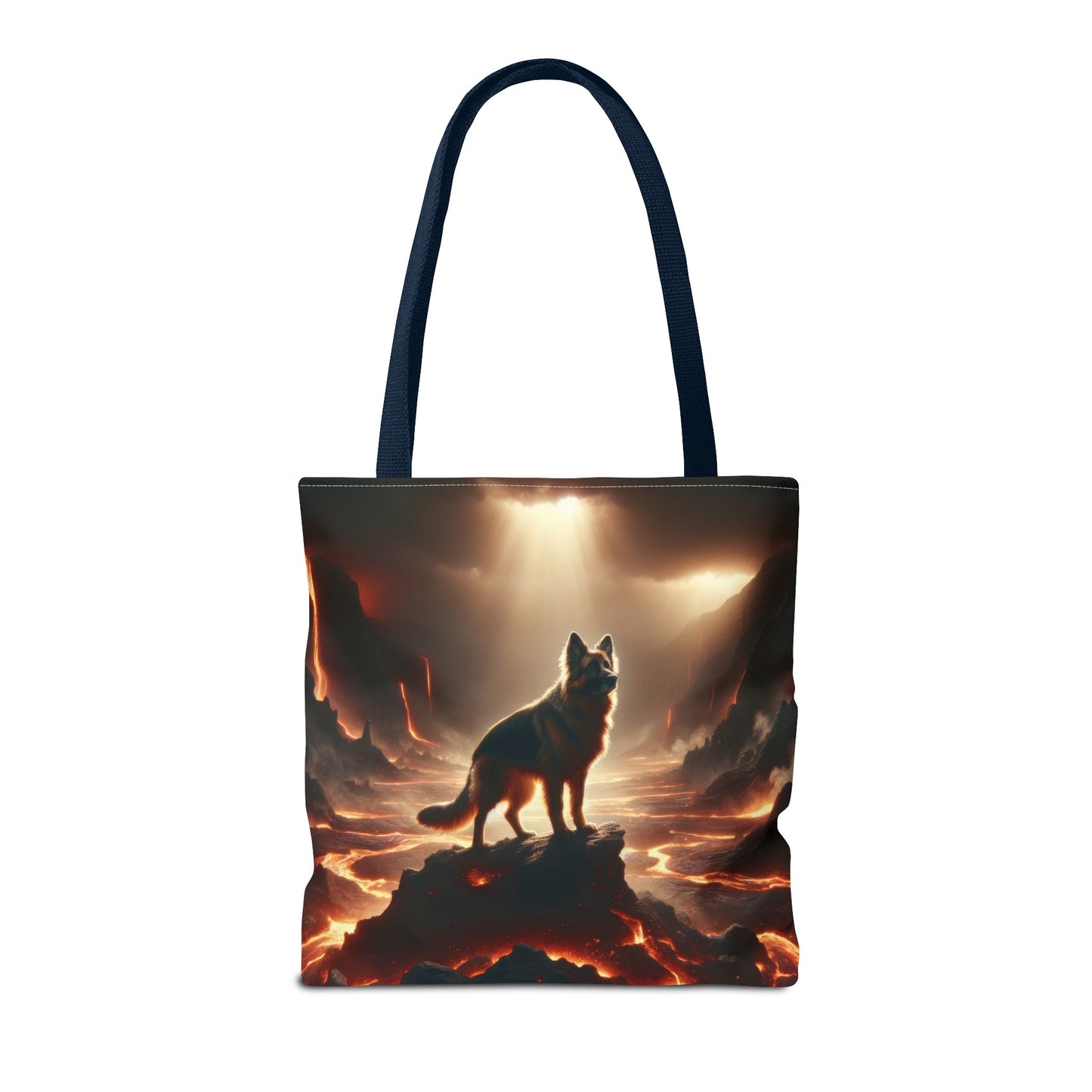 Concept art German Shepherd Tote Bag