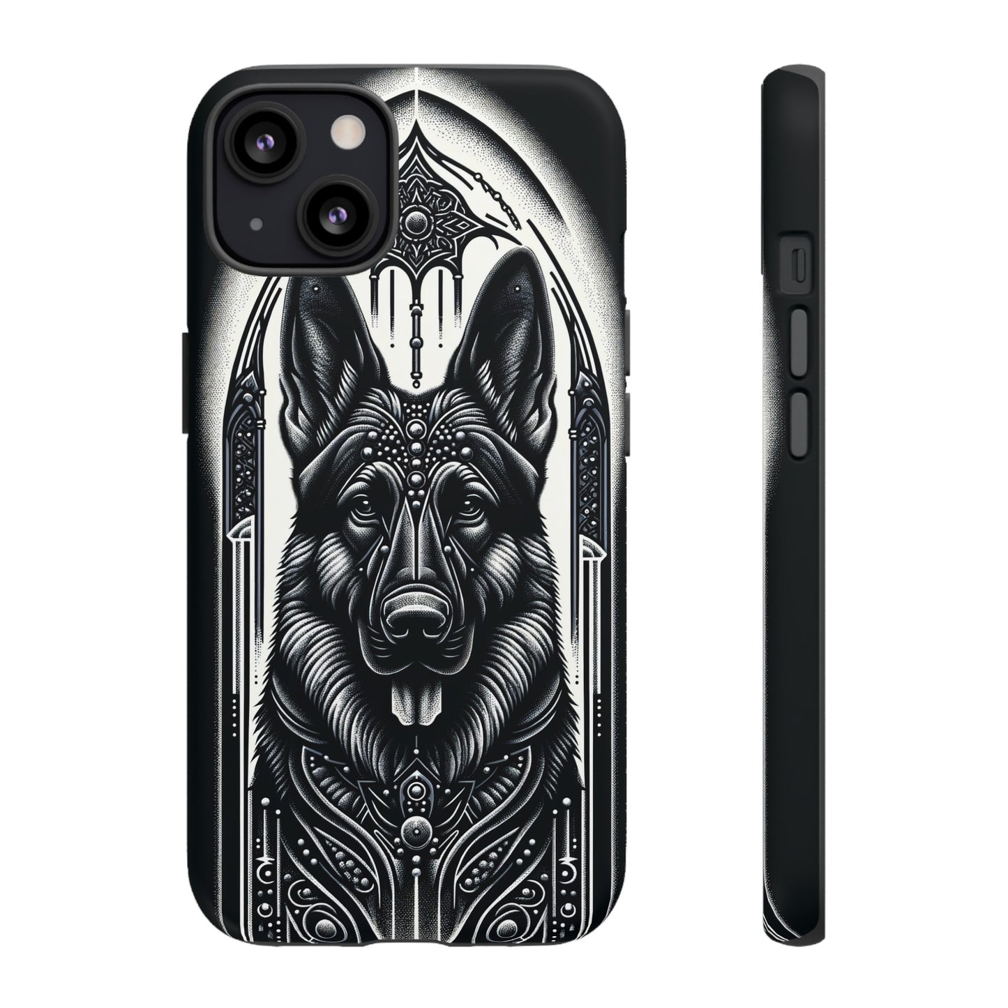 Futuristic German Shepherd Phone Case