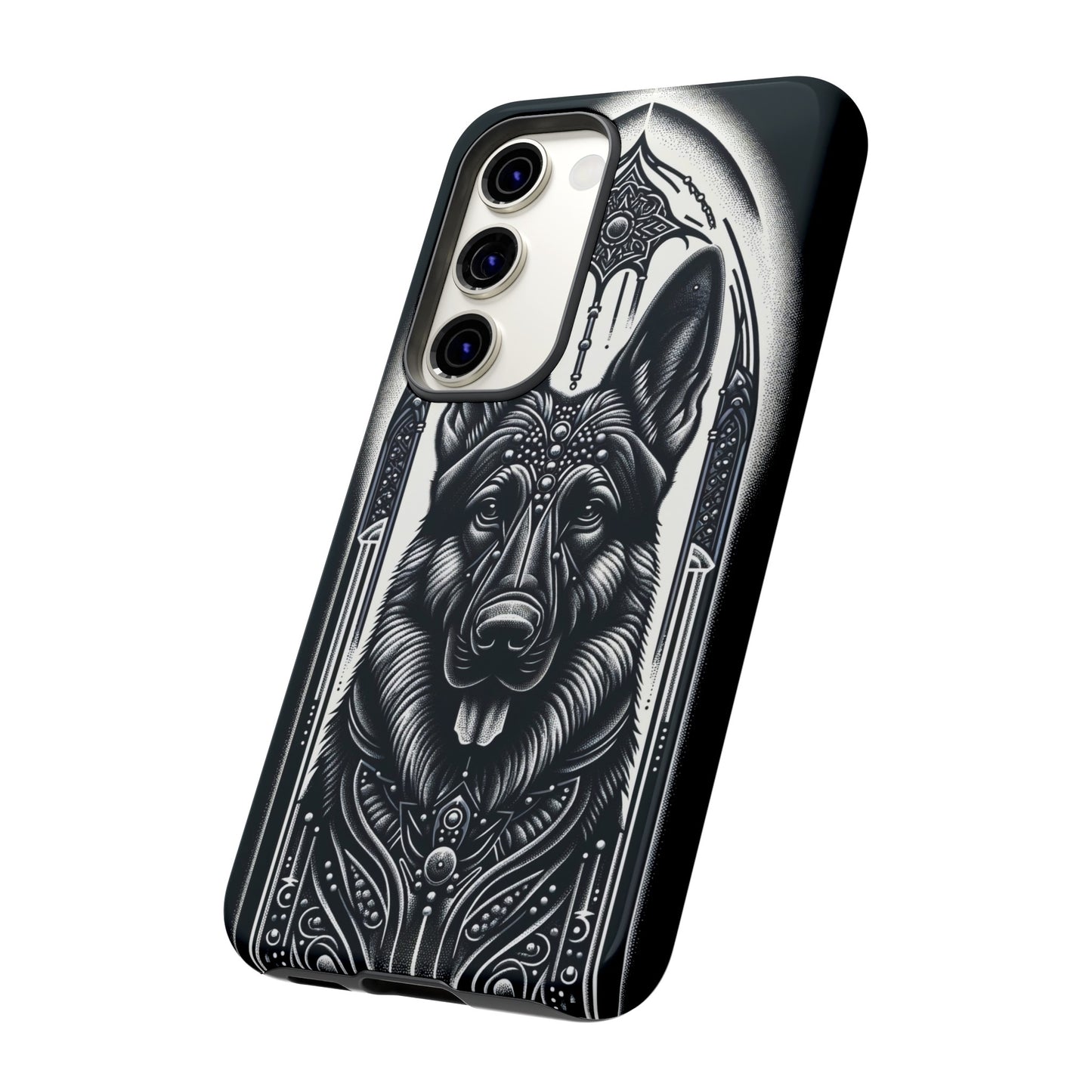 Futuristic German Shepherd Phone Case