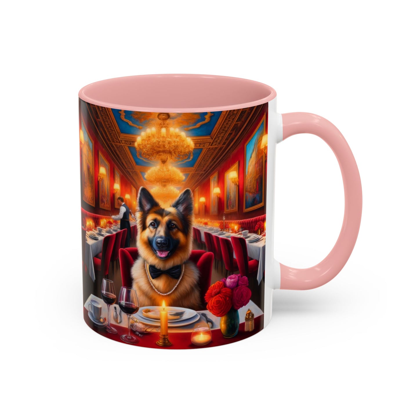 German Shepherd Date Night Coffee Mug