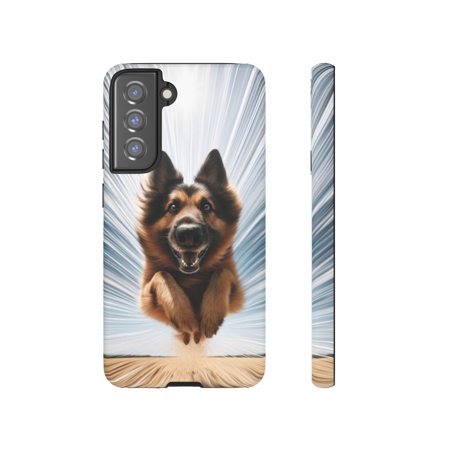 Motion blur German Shepherd Phone Case