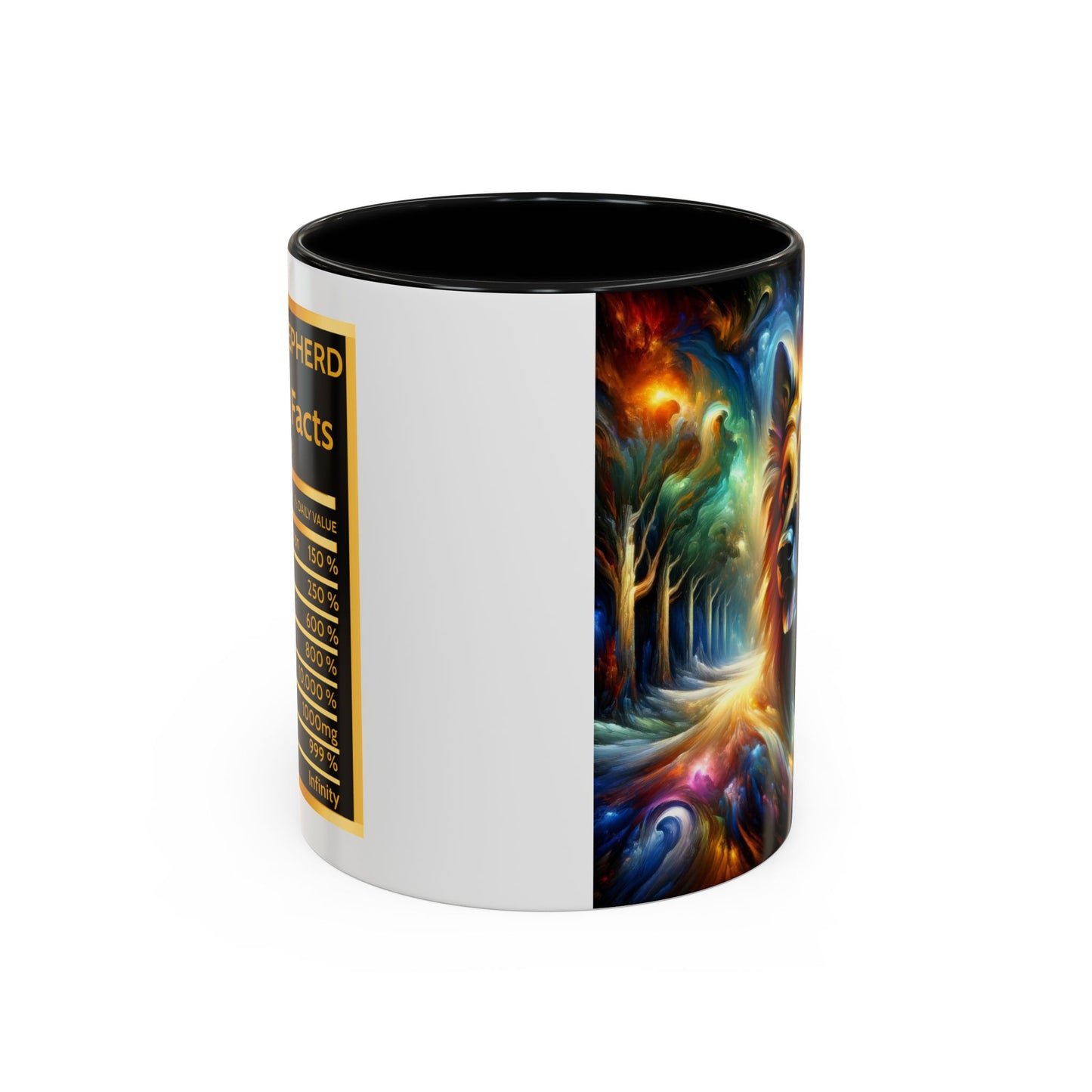 Expressionism and fantasy German Shepherd Coffee Mug