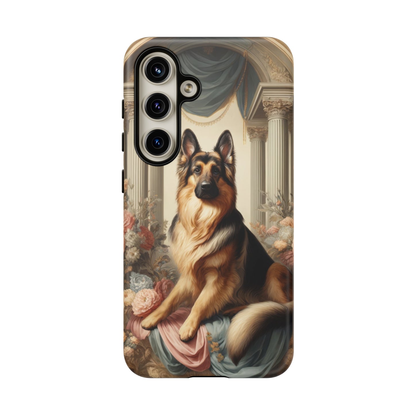 Neo-classical German Shepherd Phone Case