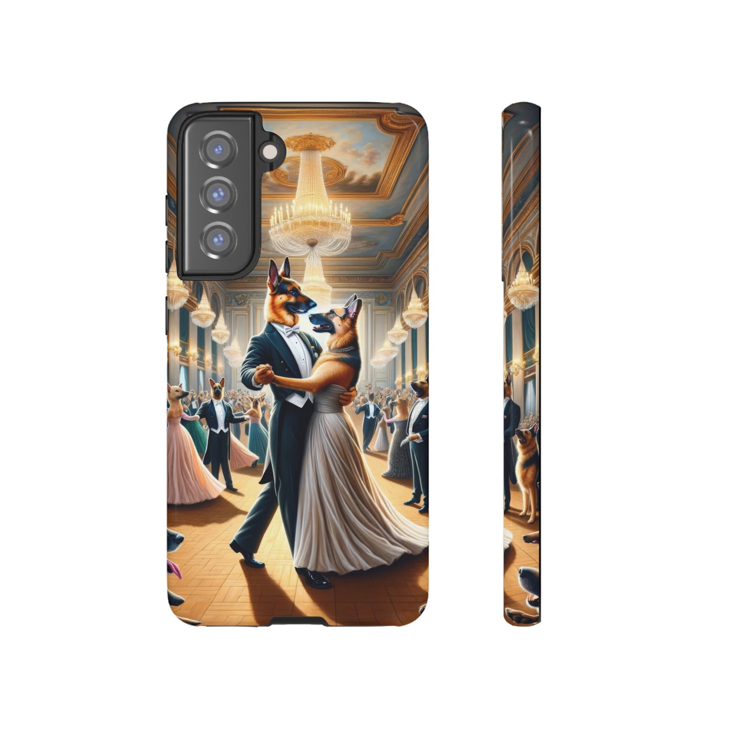 Dancing German Shepherds Tough Phone Case