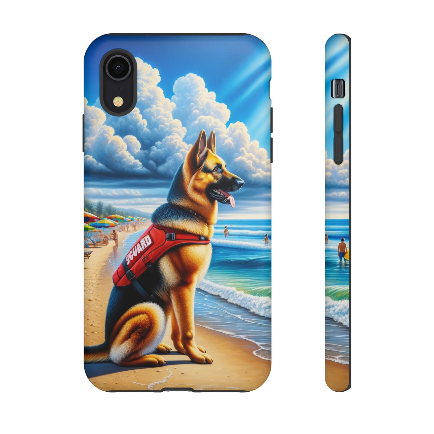 German Shepherd Lifeguard Phone Case