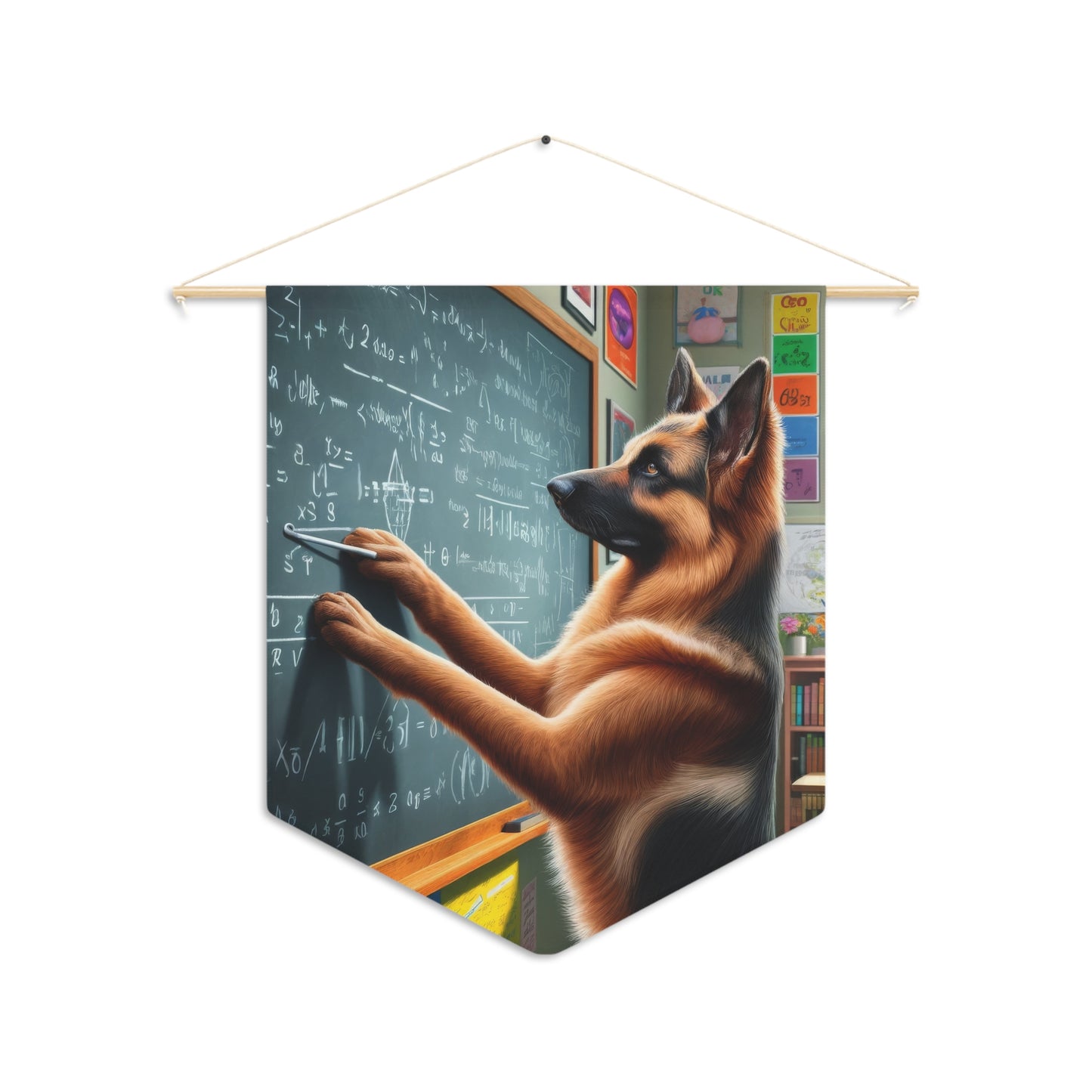 German Shepherd Professor Pennant