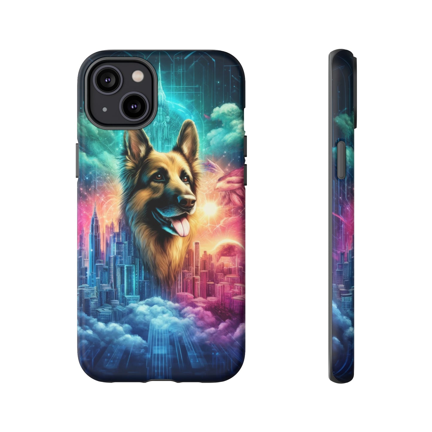 Dreamy fantasy German Shepherd Phone Case