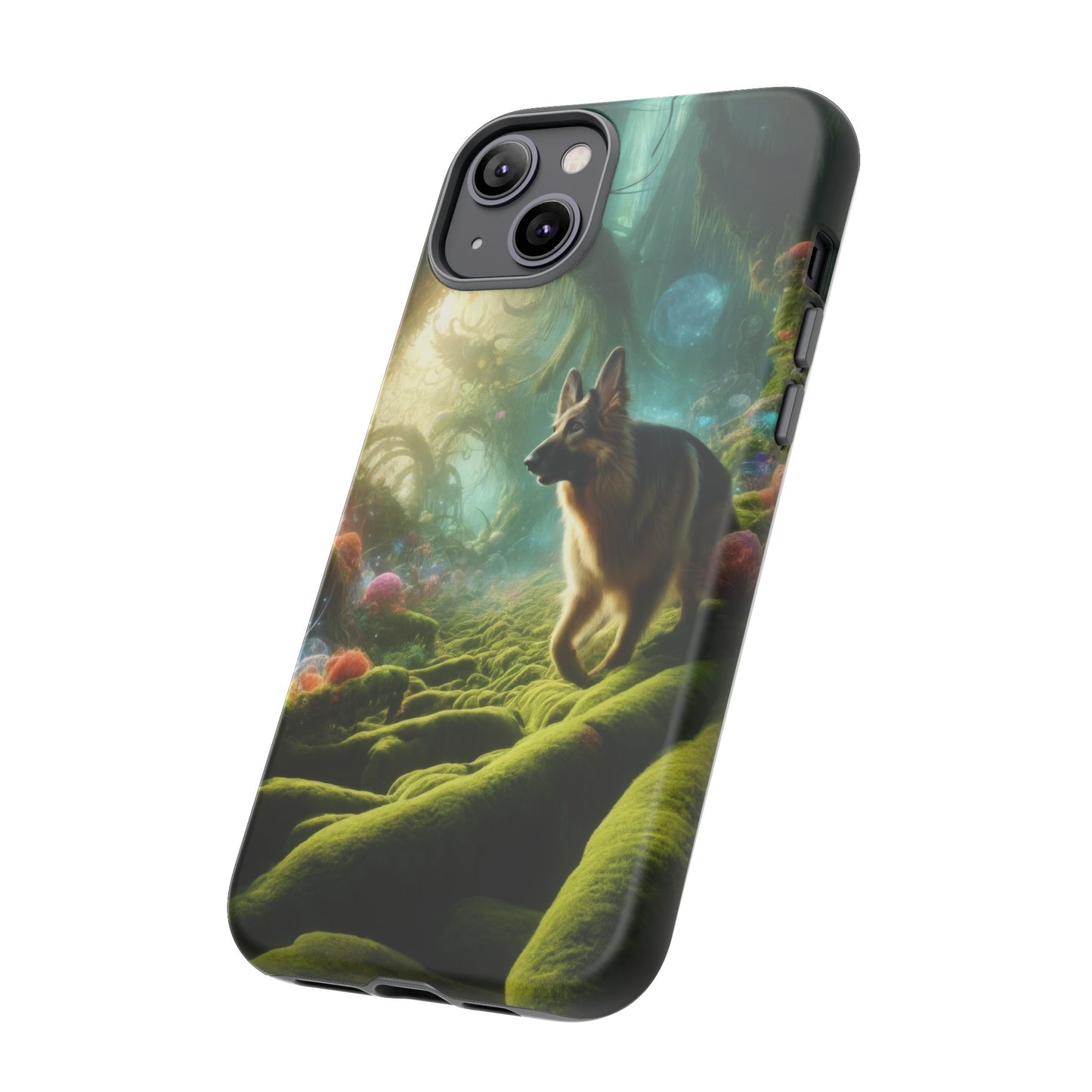 Sci-fi fantasy German Shepherd Phone Case