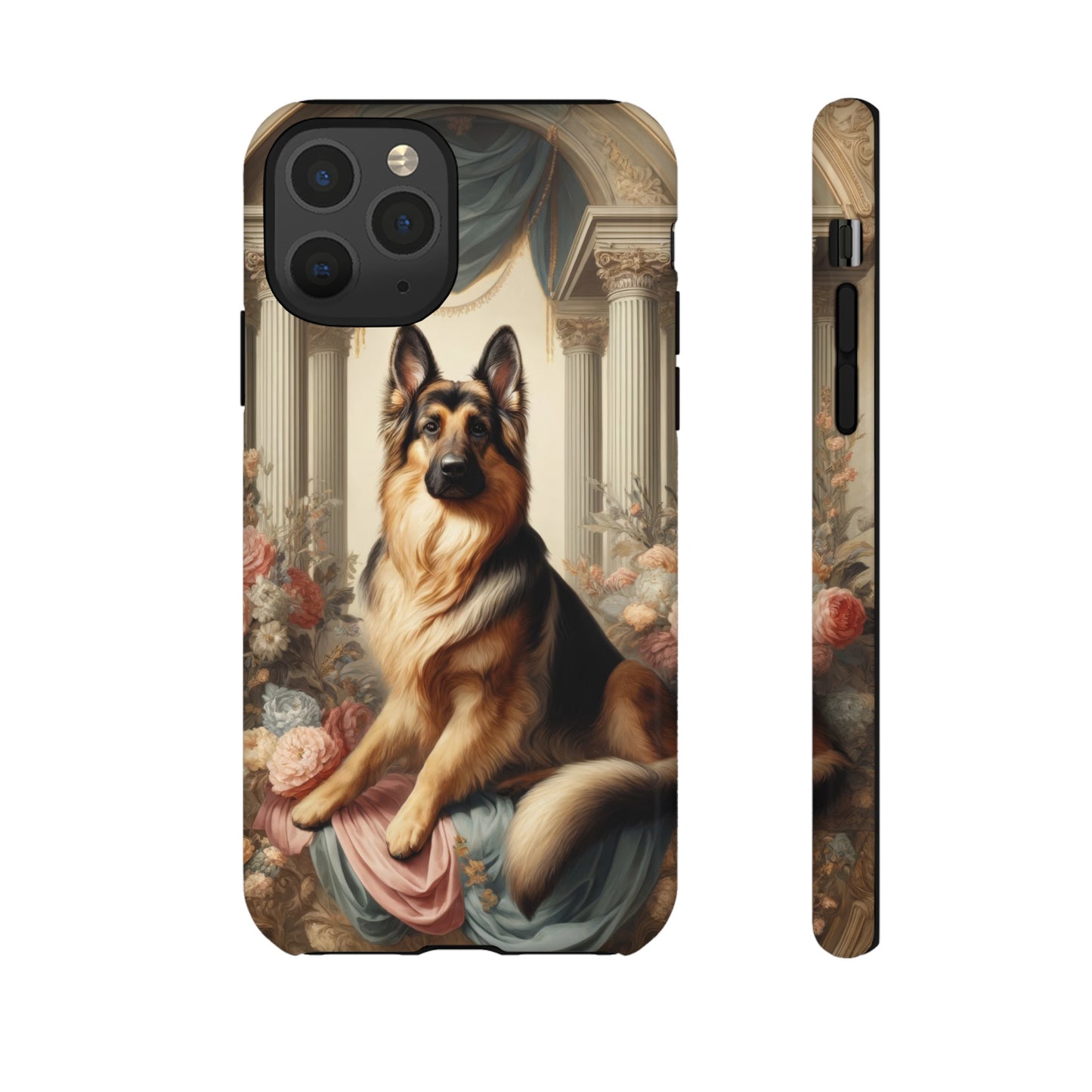 Neo-classical German Shepherd Phone Case