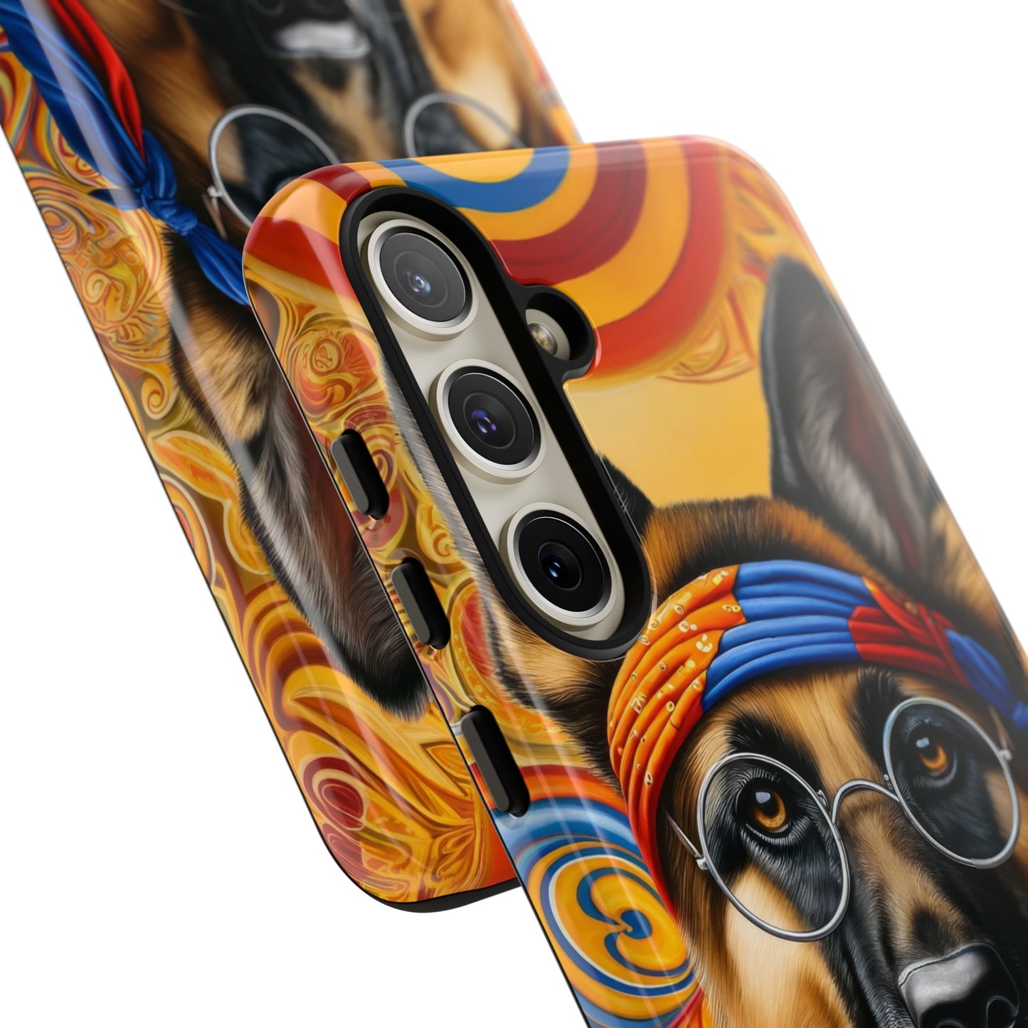 Hippie German Shepherd Tough Phone Case