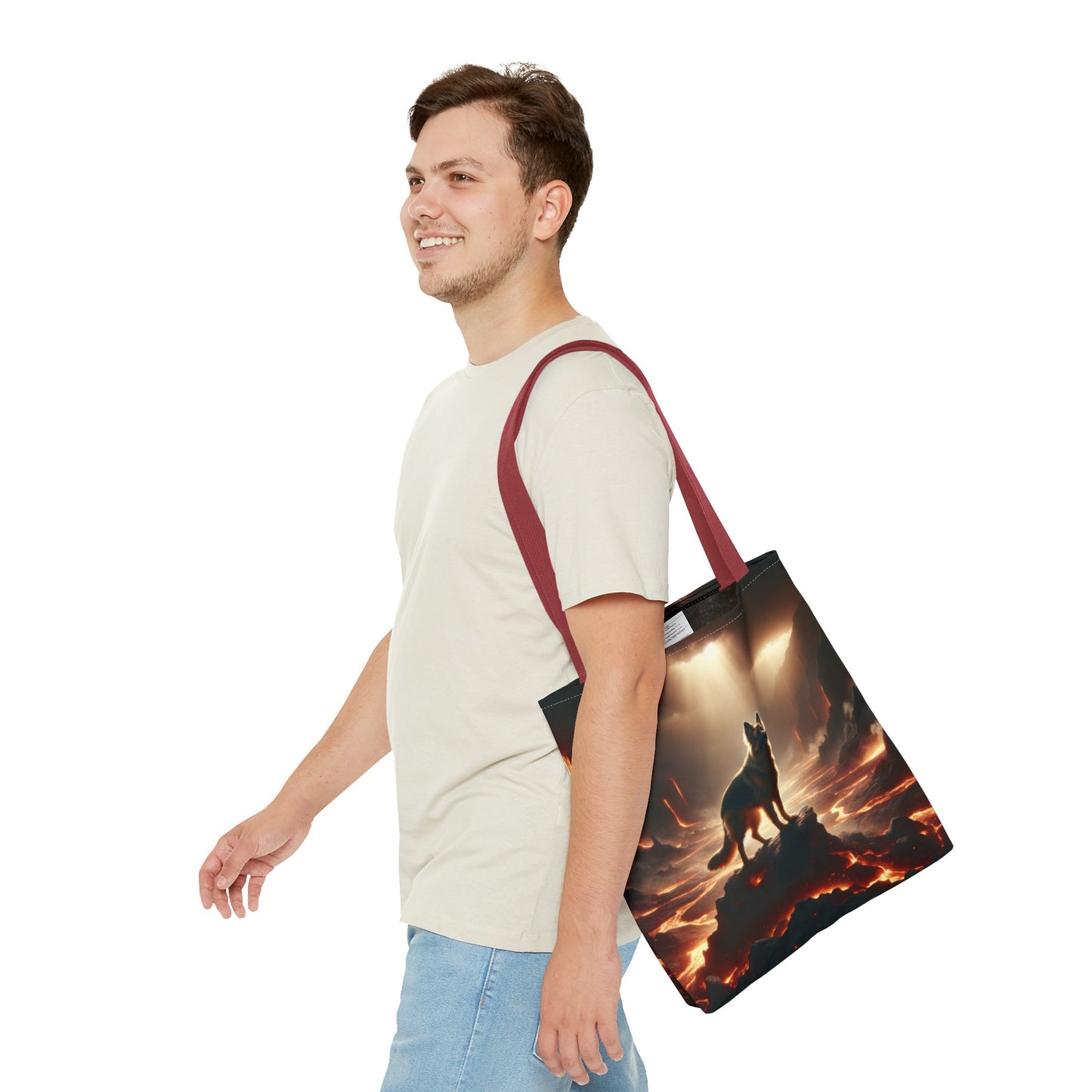 Concept art German Shepherd Tote Bag