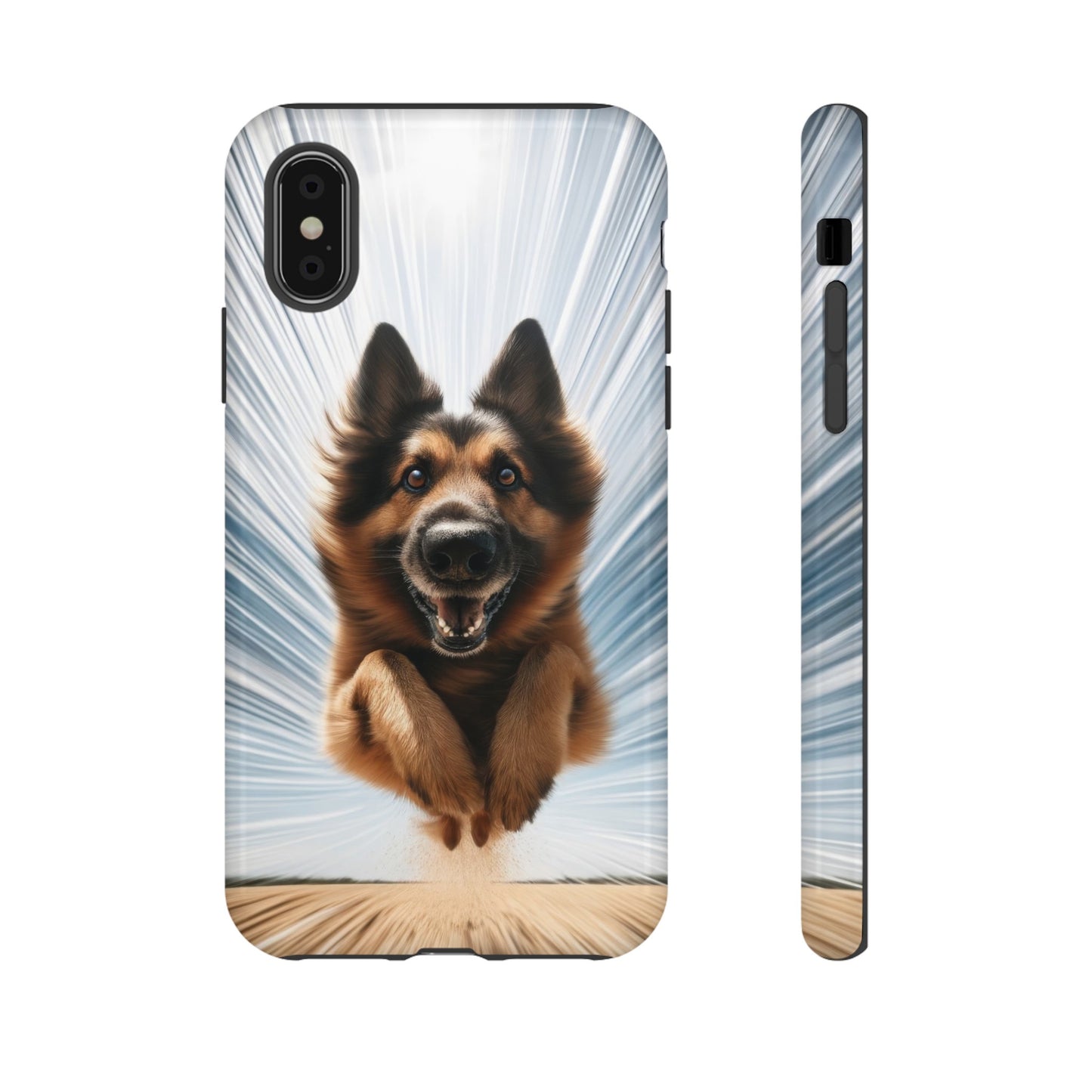 Motion blur German Shepherd Phone Case