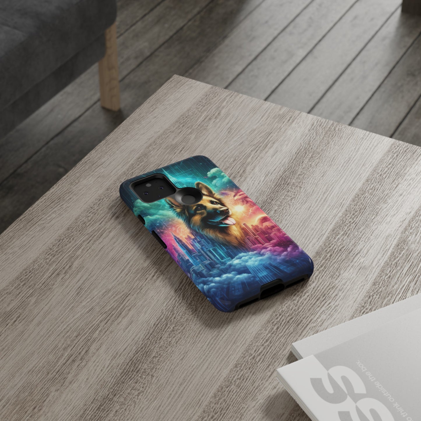 Dreamy fantasy German Shepherd Phone Case