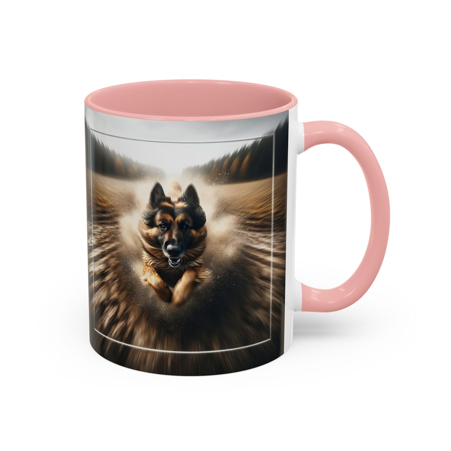 Motion blur V2 German Shepherd Coffee Mug