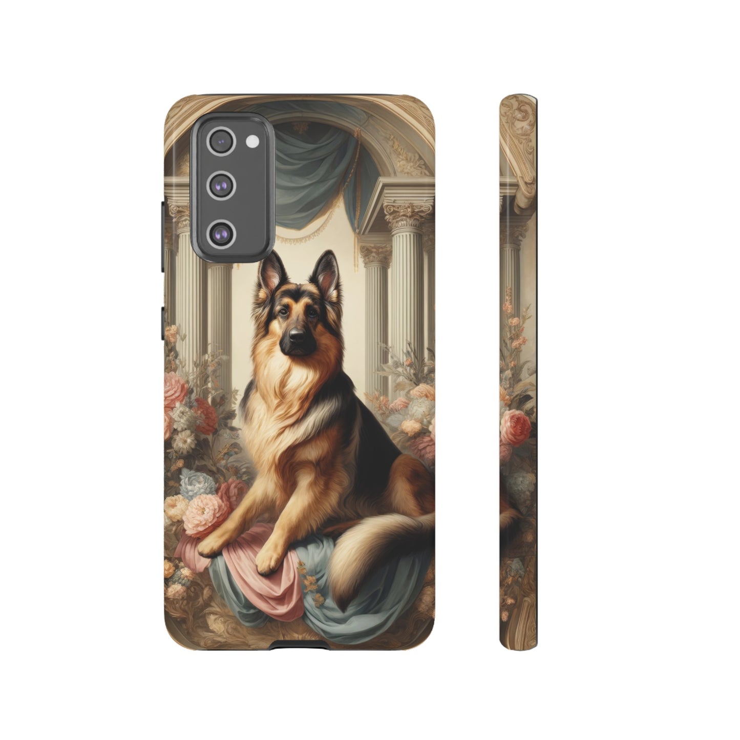 Neo-classical German Shepherd Phone Case